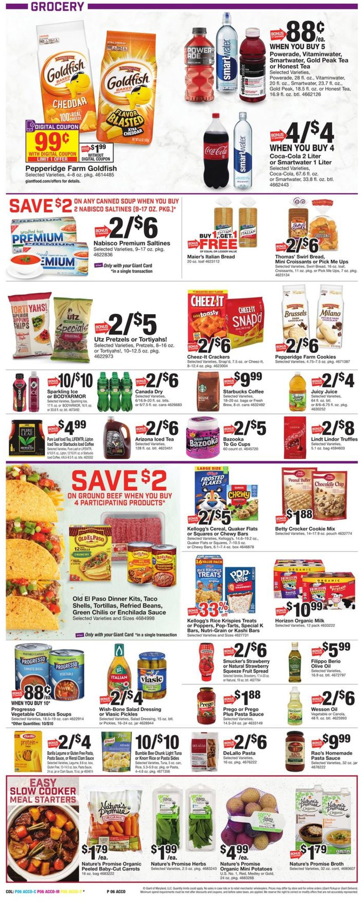 Giant Food Weekly Ad Circular - valid 01/22-01/28/2021 (Page 8)