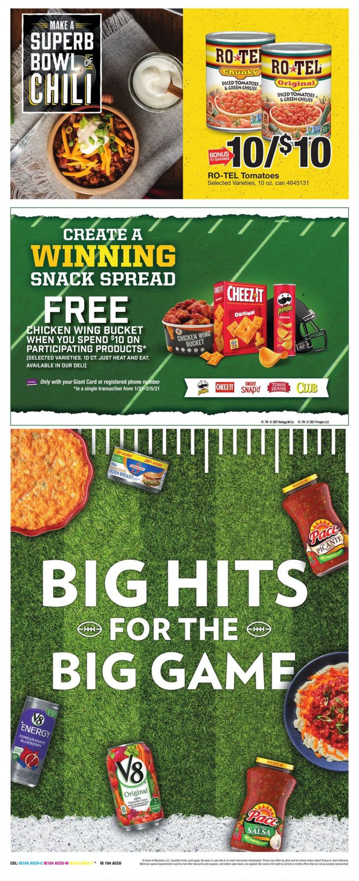 Giant Food Weekly Ad Circular - valid 01/29-02/04/2021 (Page 18)