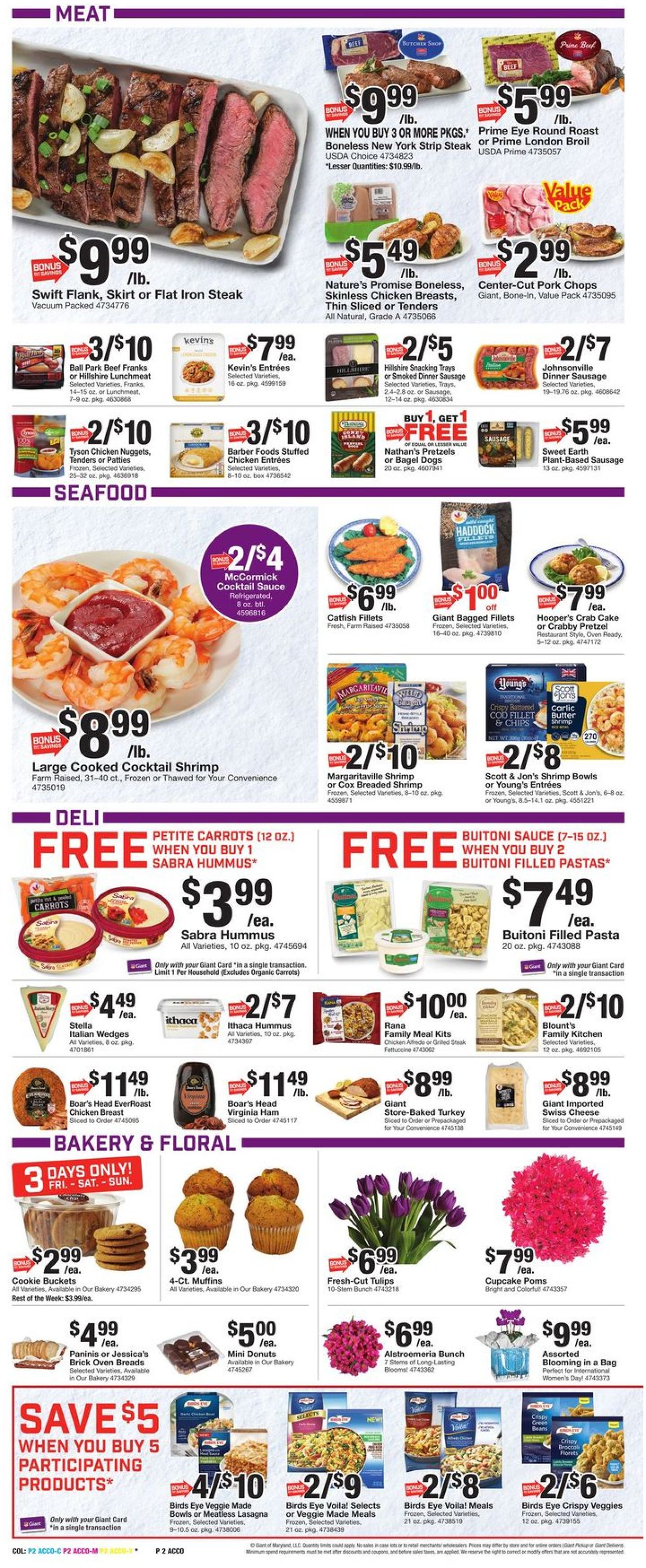 Giant Food Weekly Ad Circular - valid 02/26-03/04/2021 (Page 5)