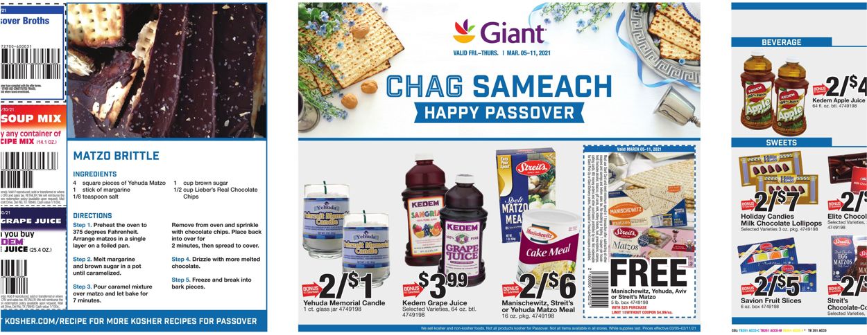 Giant Food Weekly Ad Circular - valid 03/05-03/11/2021 (Page 14)
