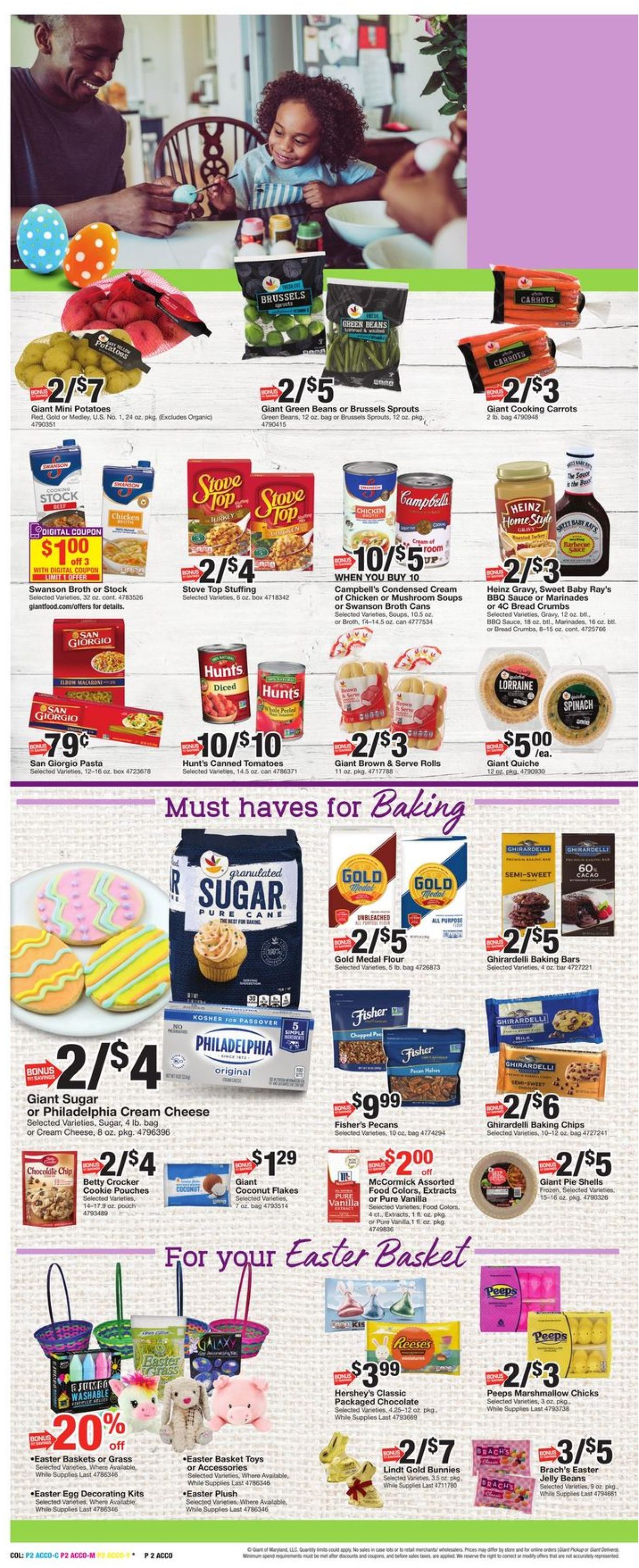 Giant Food - Easter 2021 Ad Weekly Ad Circular - valid 03/26-04/01/2021 (Page 4)