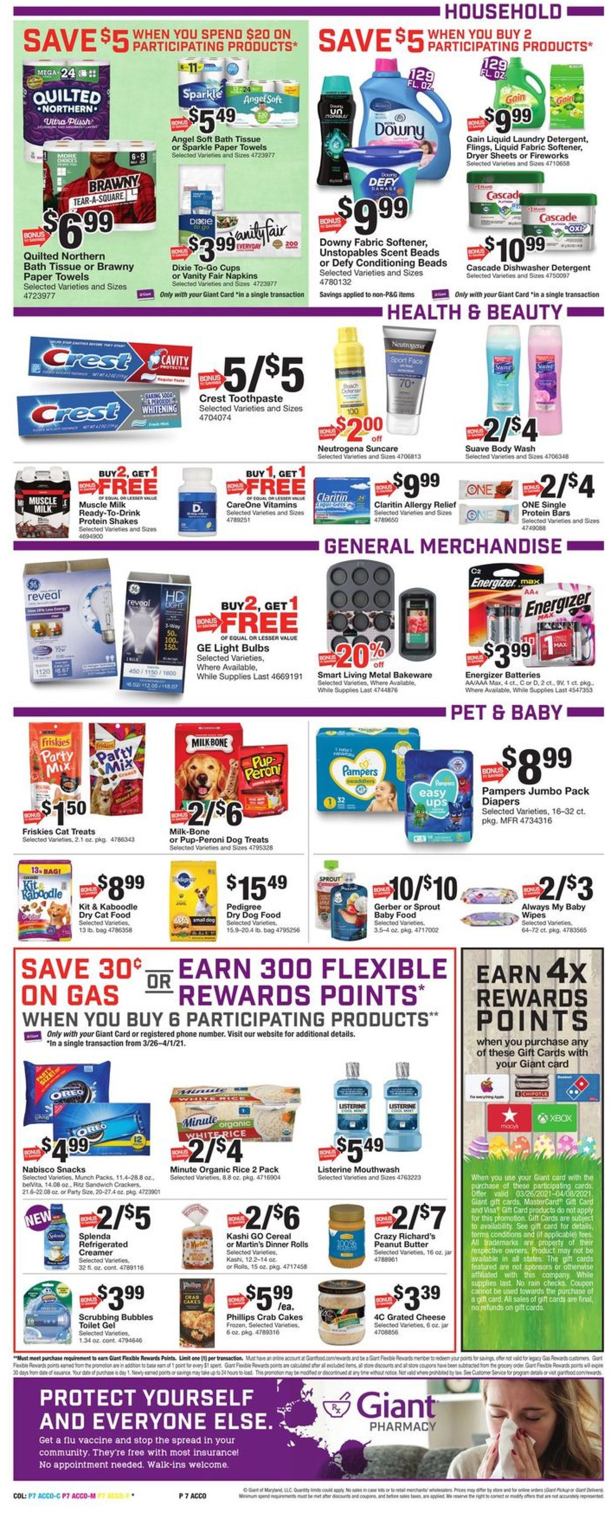 Giant Food - Easter 2021 Ad Weekly Ad Circular - valid 03/26-04/01/2021 (Page 9)