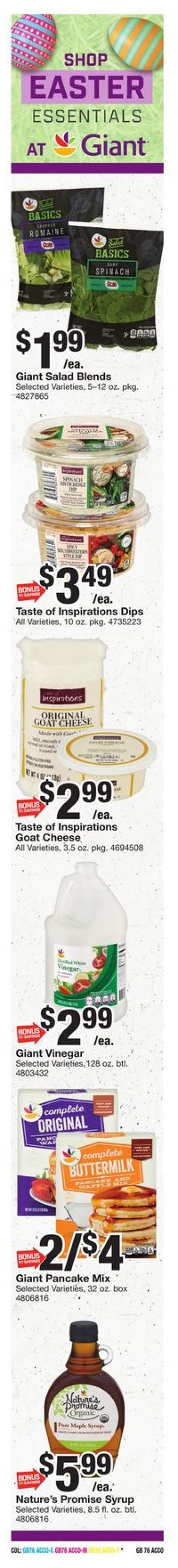Giant Food - Easter 2021 Ad Weekly Ad Circular - valid 03/26-04/01/2021 (Page 12)