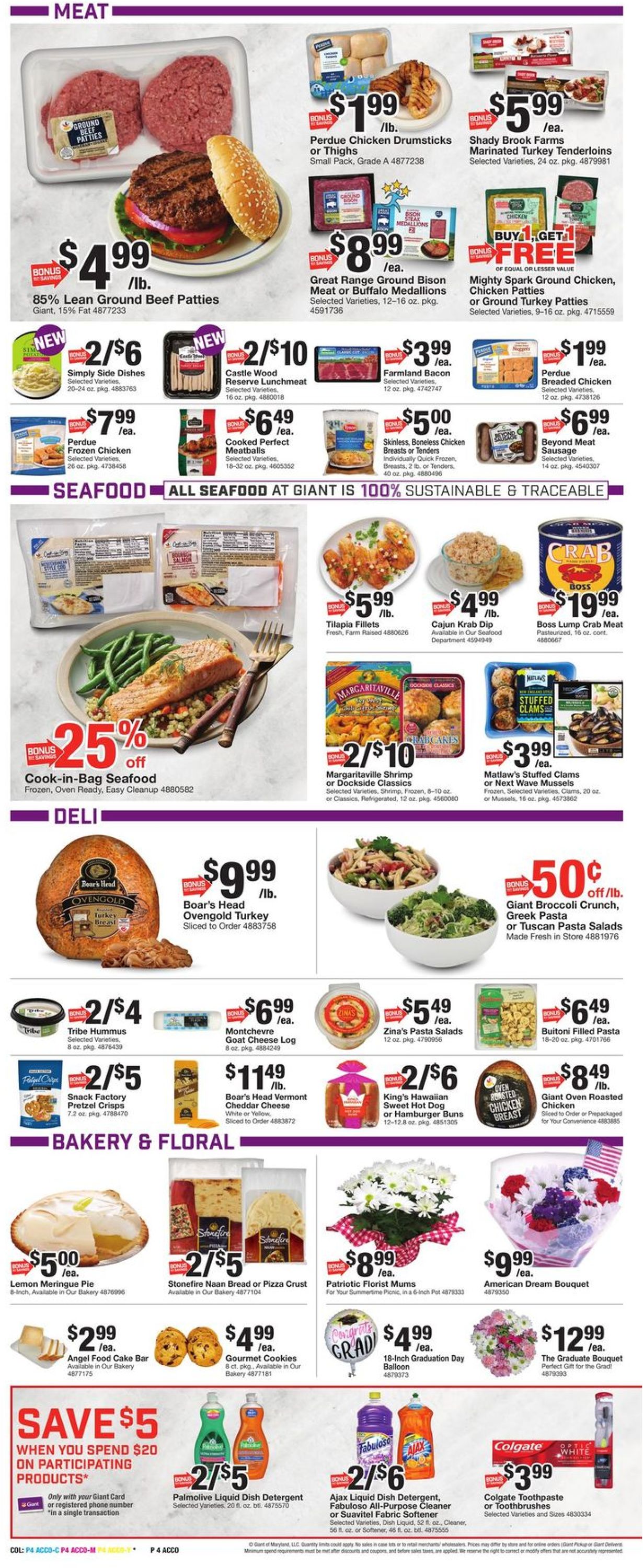 Giant Food Weekly Ad Circular - valid 05/21-05/27/2021 (Page 8)