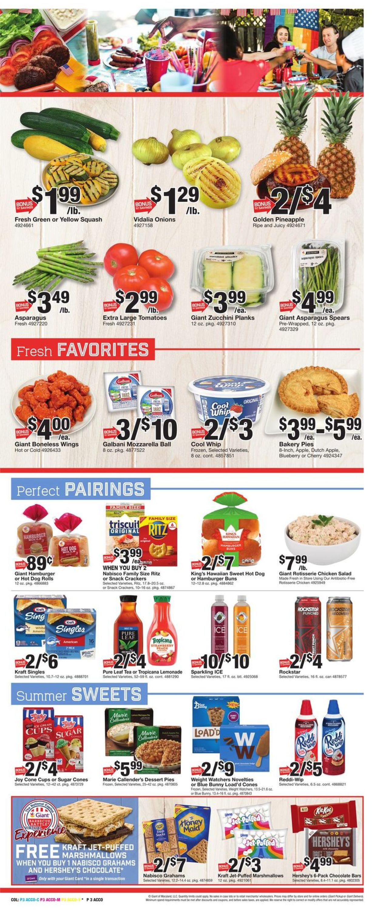 Giant Food Weekly Ad Circular - valid 06/25-07/01/2021 (Page 5)
