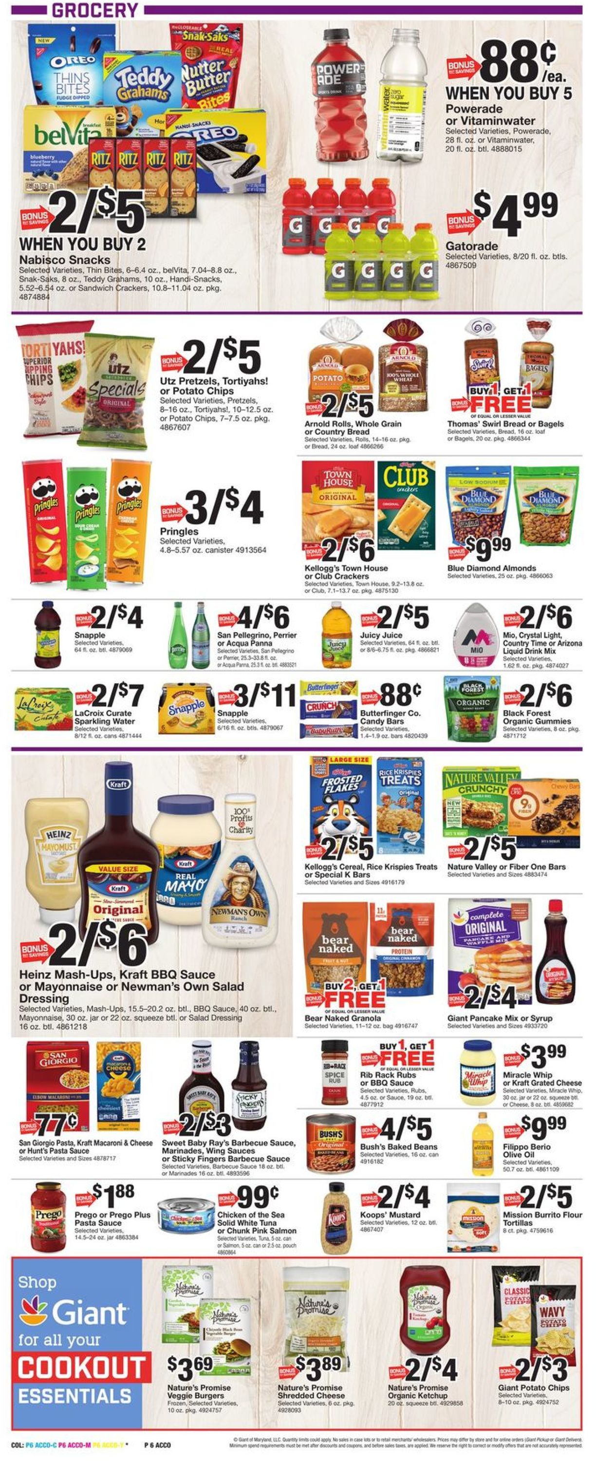 Giant Food Weekly Ad Circular - valid 06/25-07/01/2021 (Page 10)