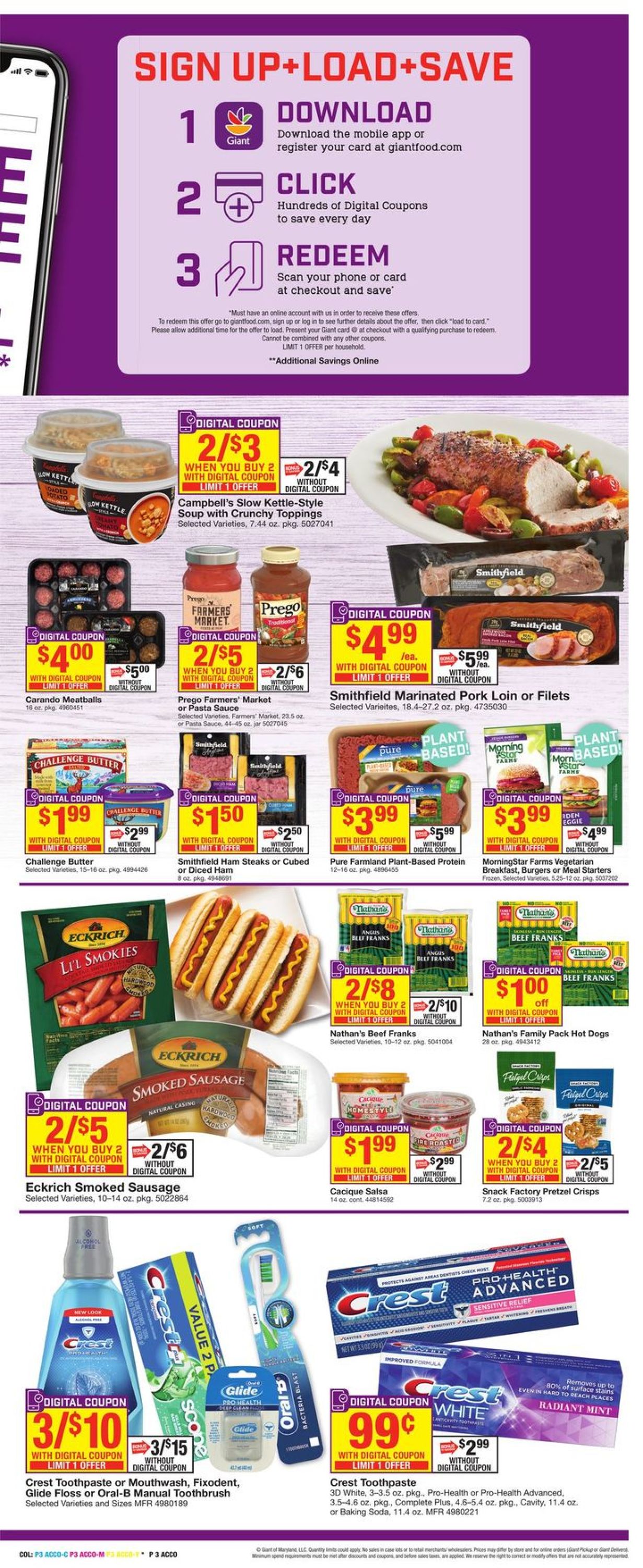 Giant Food Weekly Ad Circular - valid 09/03-09/09/2021 (Page 6)