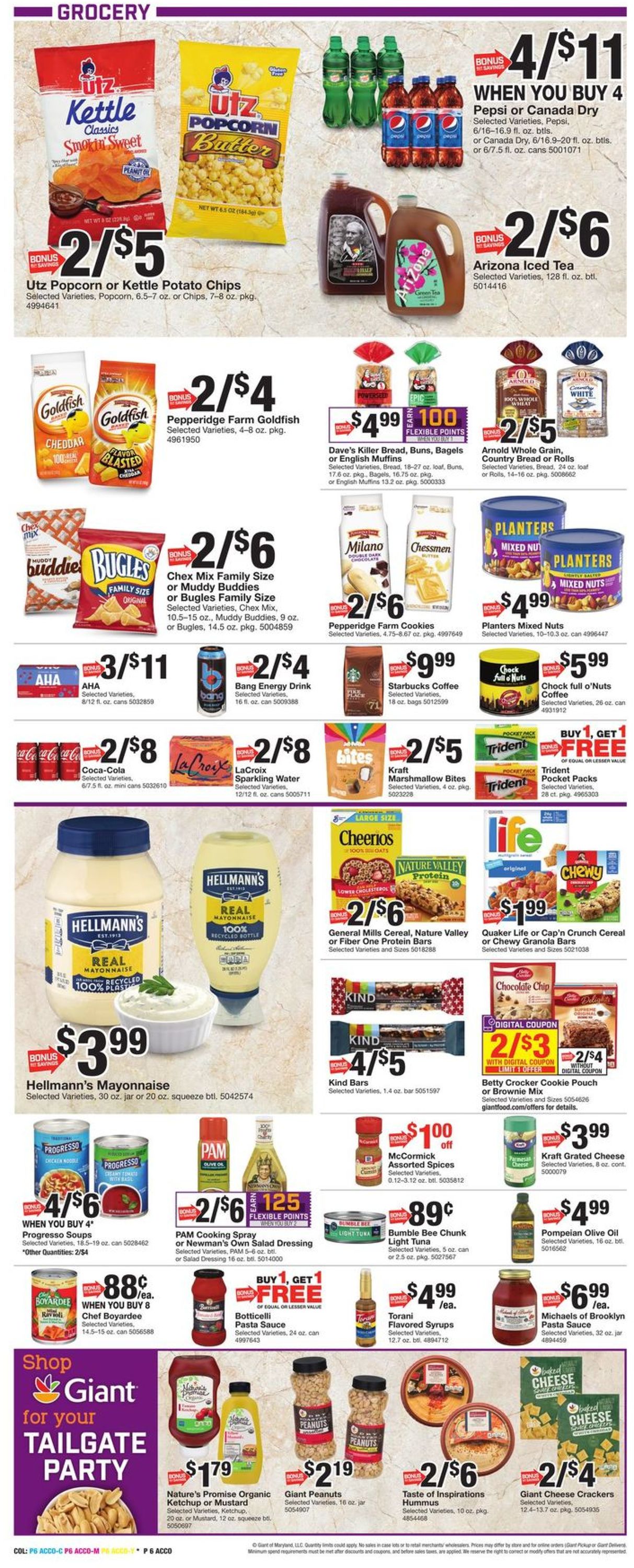 Giant Food Weekly Ad Circular - valid 09/17-09/23/2021 (Page 8)