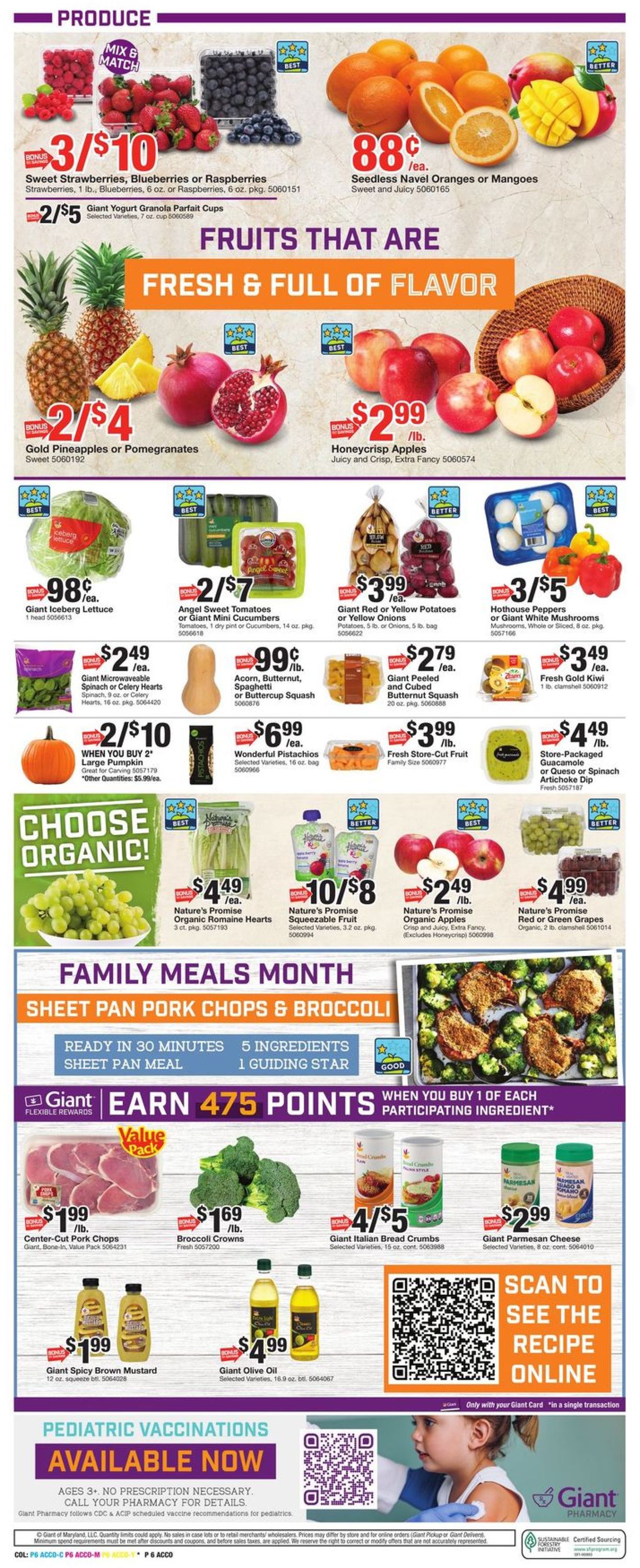 Giant Food Weekly Ad Circular - valid 09/24-09/30/2021 (Page 8)