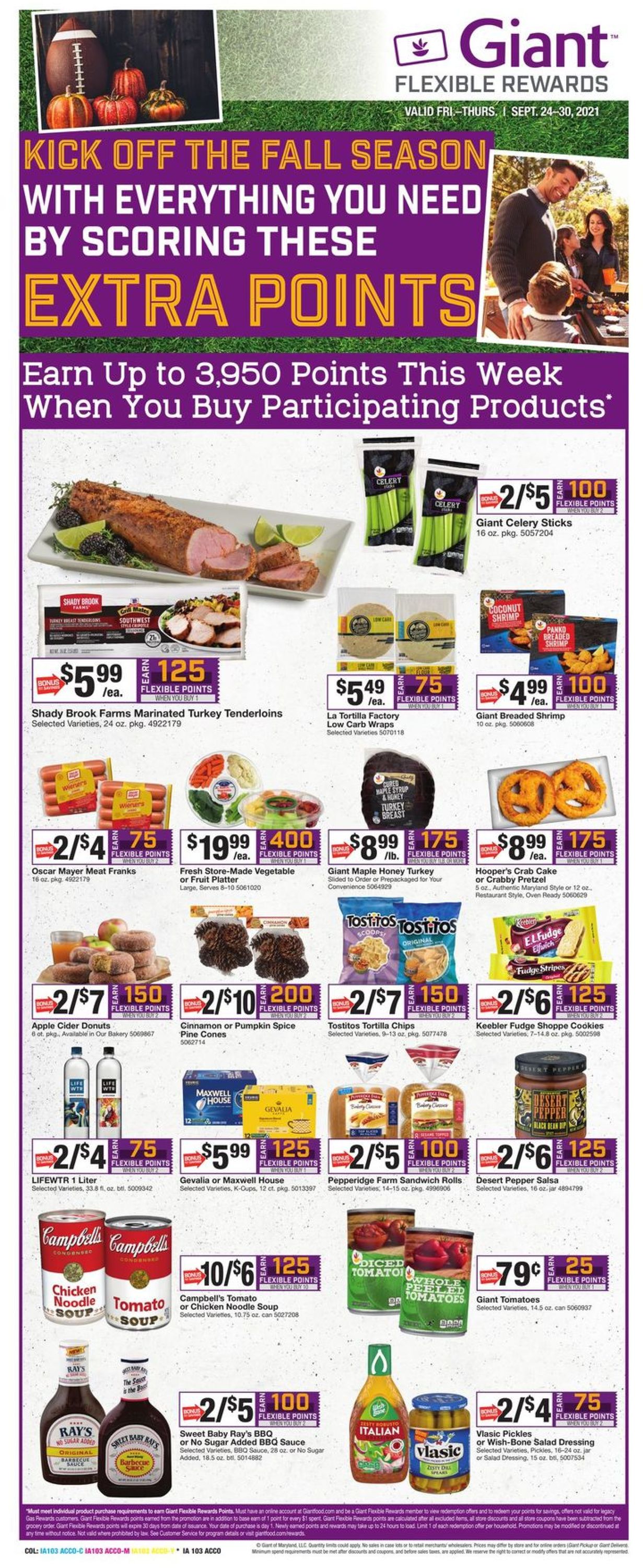 Giant Food Weekly Ad Circular - valid 09/24-09/30/2021 (Page 11)