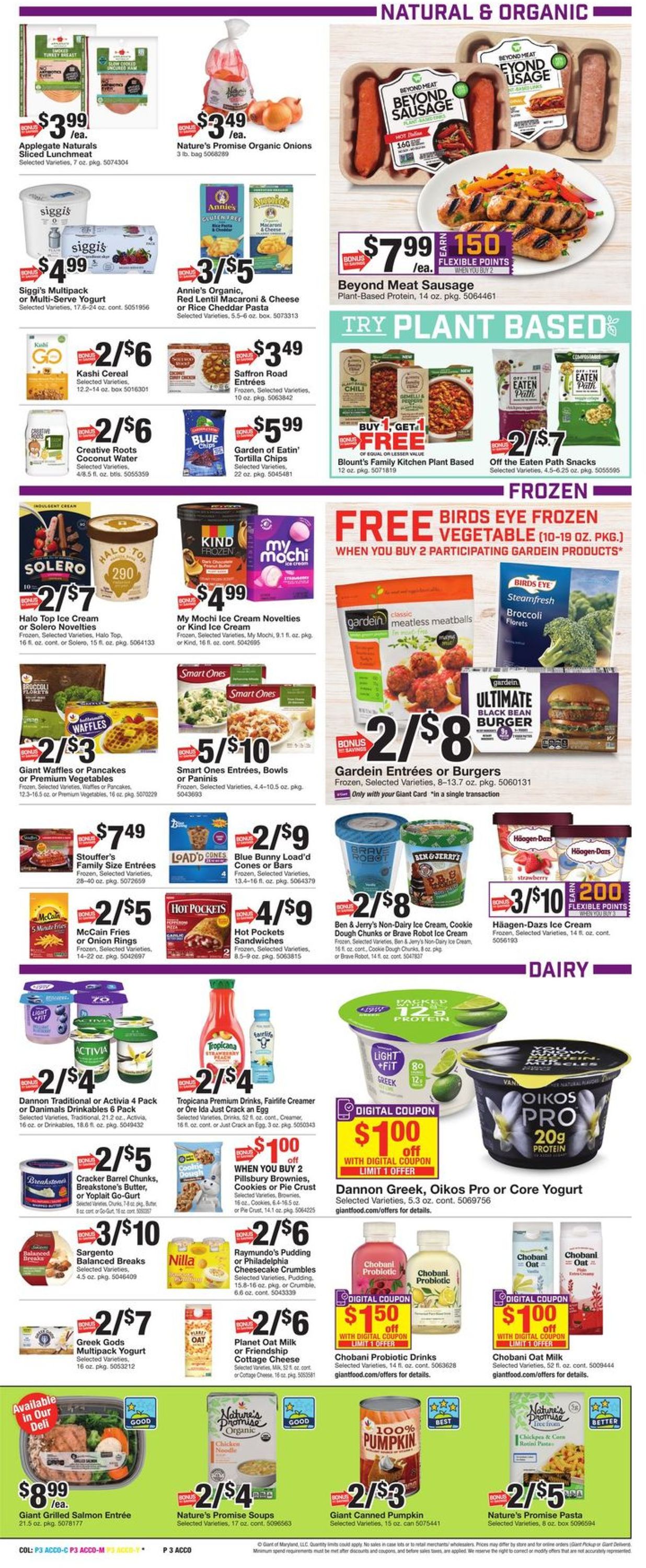 Giant Food Weekly Ad Circular - valid 10/01-10/07/2021 (Page 5)