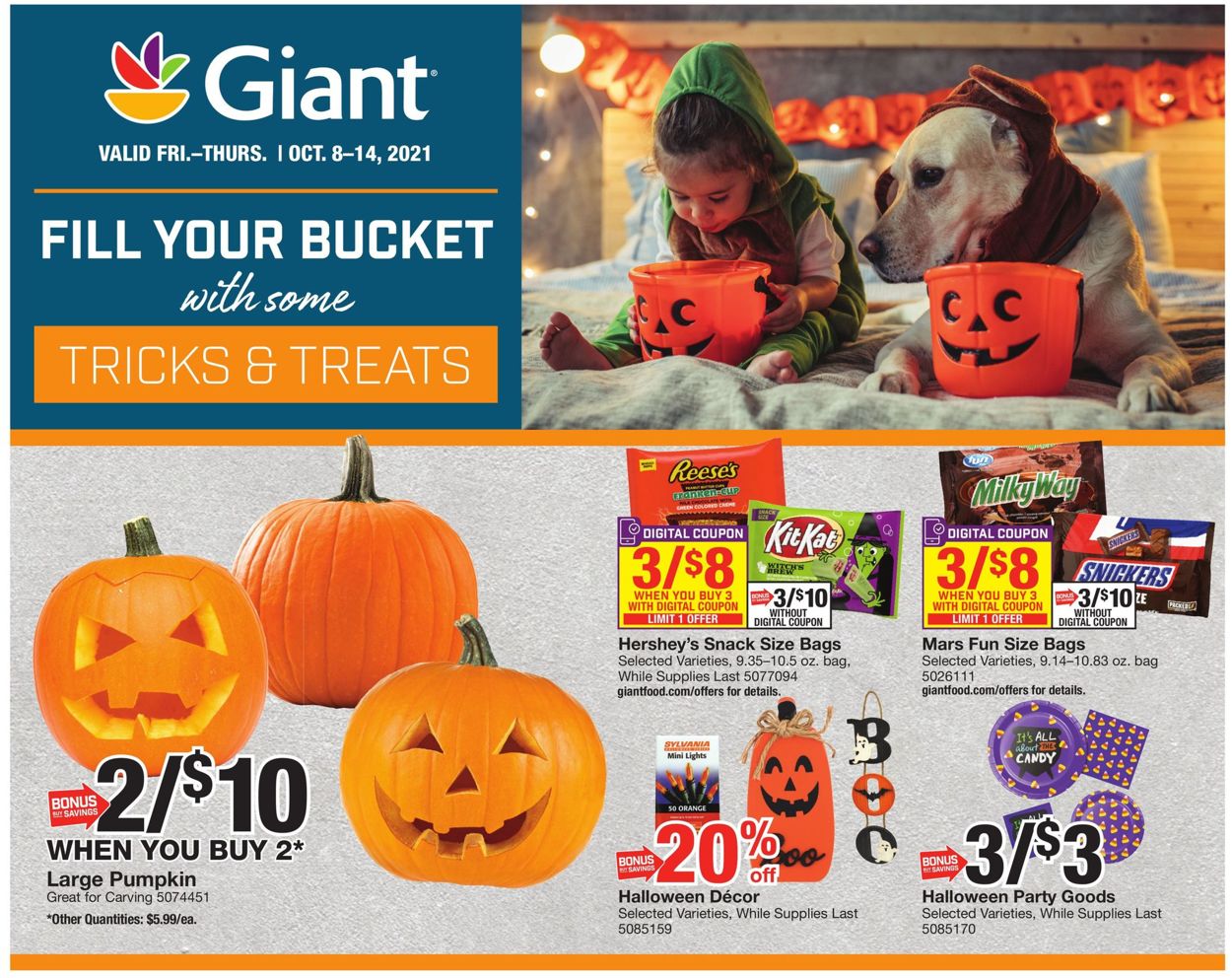 Giant Food Halloween 2021 Weekly Ad Circular - valid 10/08-10/14/2021 (Page 17)