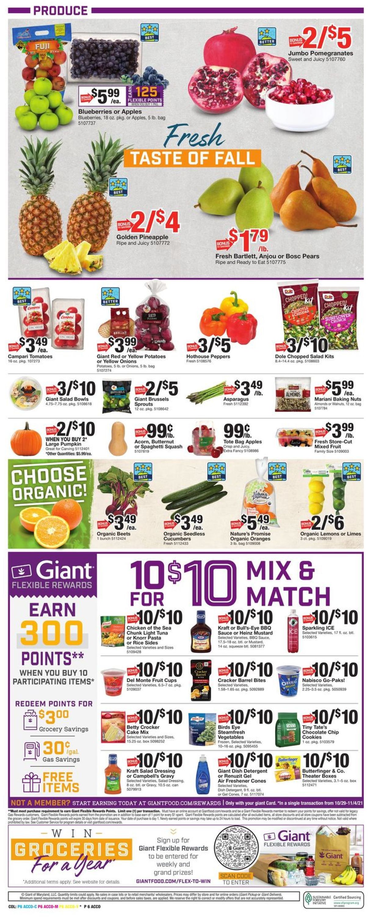 Giant Food HALLOWEEN 2021 Weekly Ad Circular - valid 10/29-11/04/2021 (Page 8)