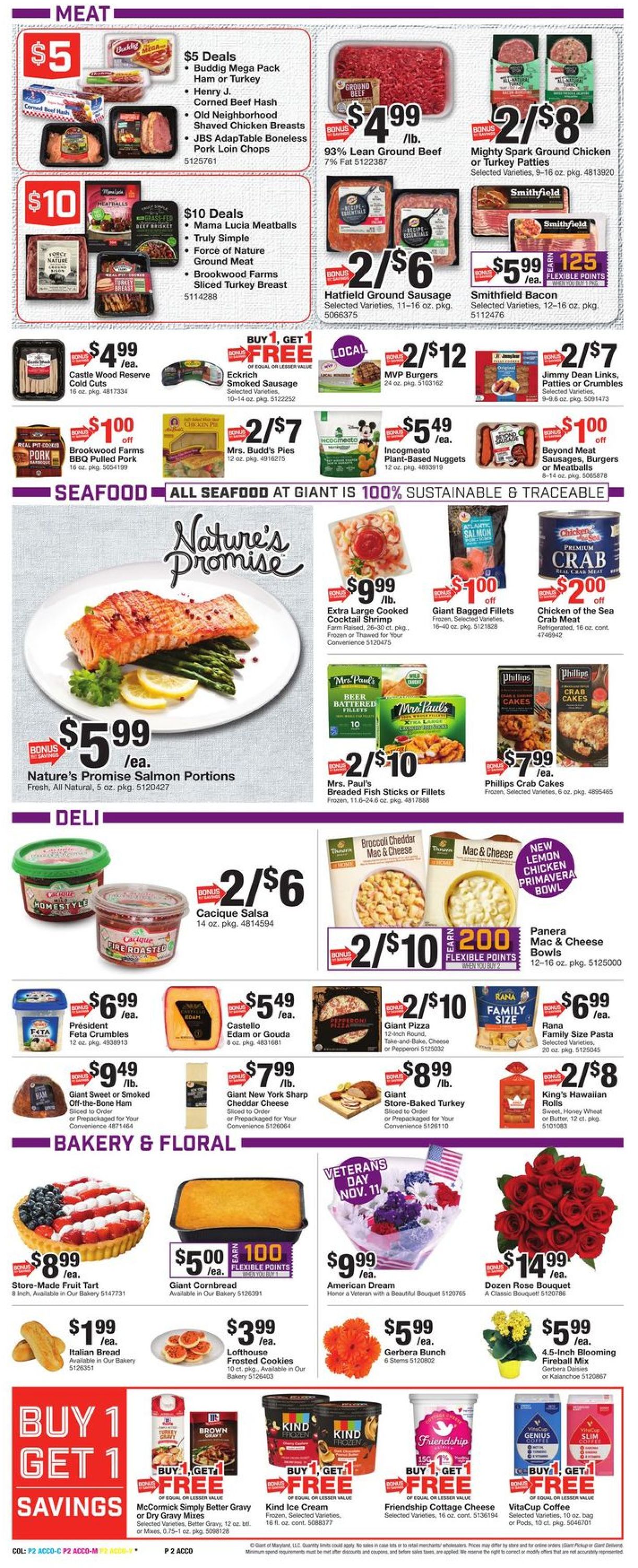 Giant Food HOLIDAY 2021 Weekly Ad Circular - valid 11/05-11/11/2021 (Page 5)