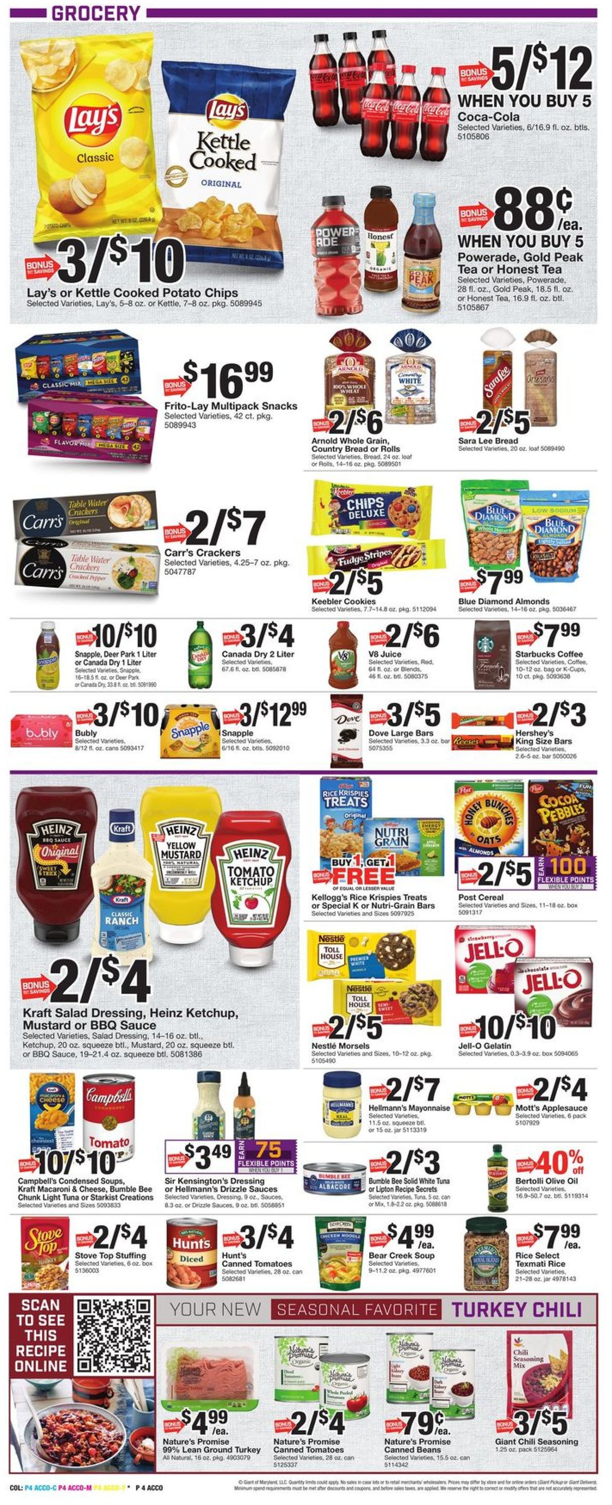 Giant Food HOLIDAY 2021 Weekly Ad Circular - valid 11/05-11/11/2021 (Page 8)