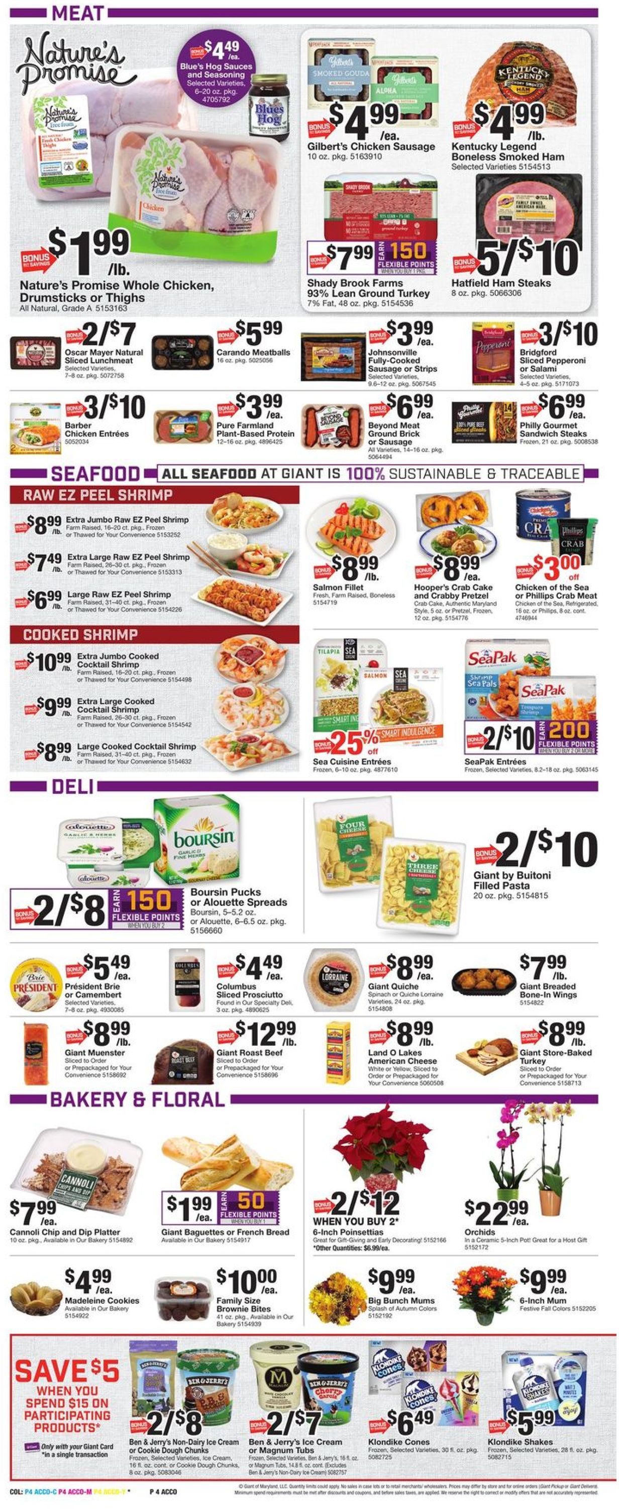 Giant Food THANKSGIVING 2021 Weekly Ad Circular - valid 11/19-11/25/2021 (Page 6)