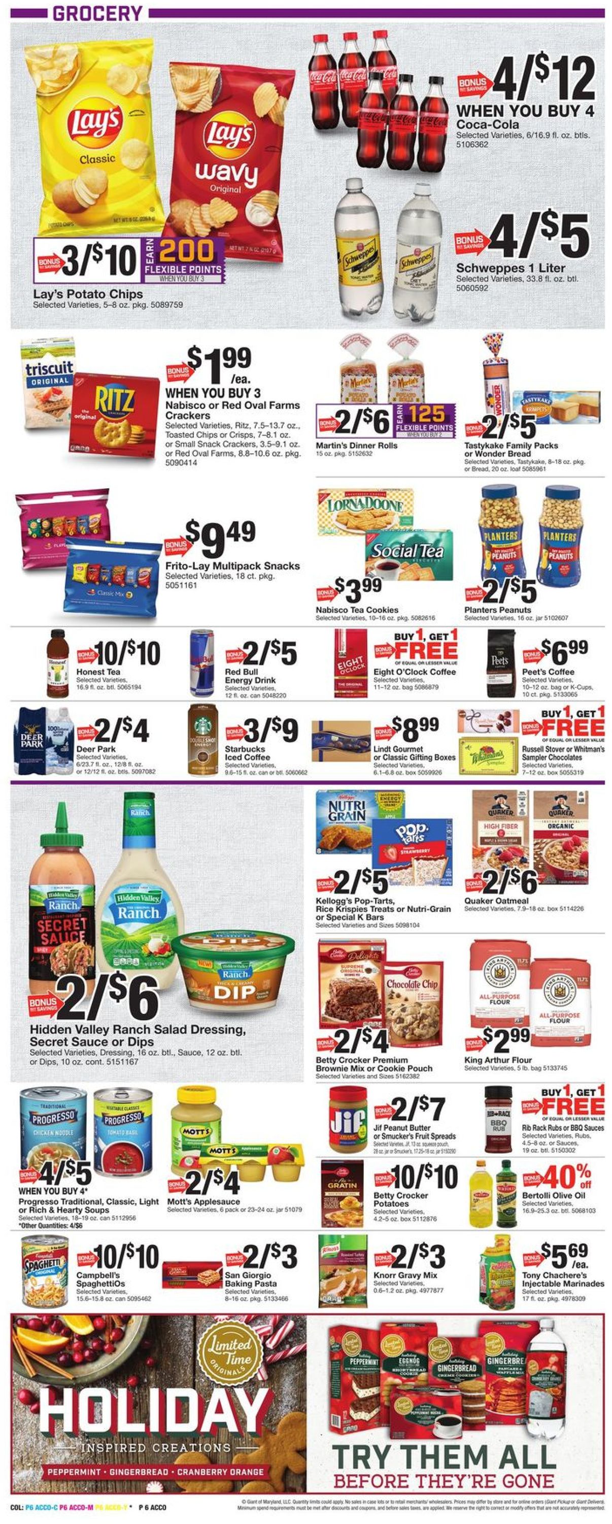 Giant Food THANKSGIVING 2021 Weekly Ad Circular - valid 11/19-11/25/2021 (Page 8)