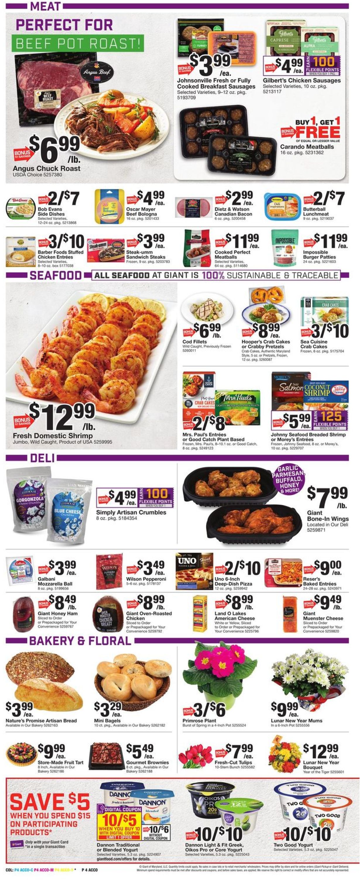 Giant Food Weekly Ad Circular - valid 01/21-01/27/2022 (Page 9)