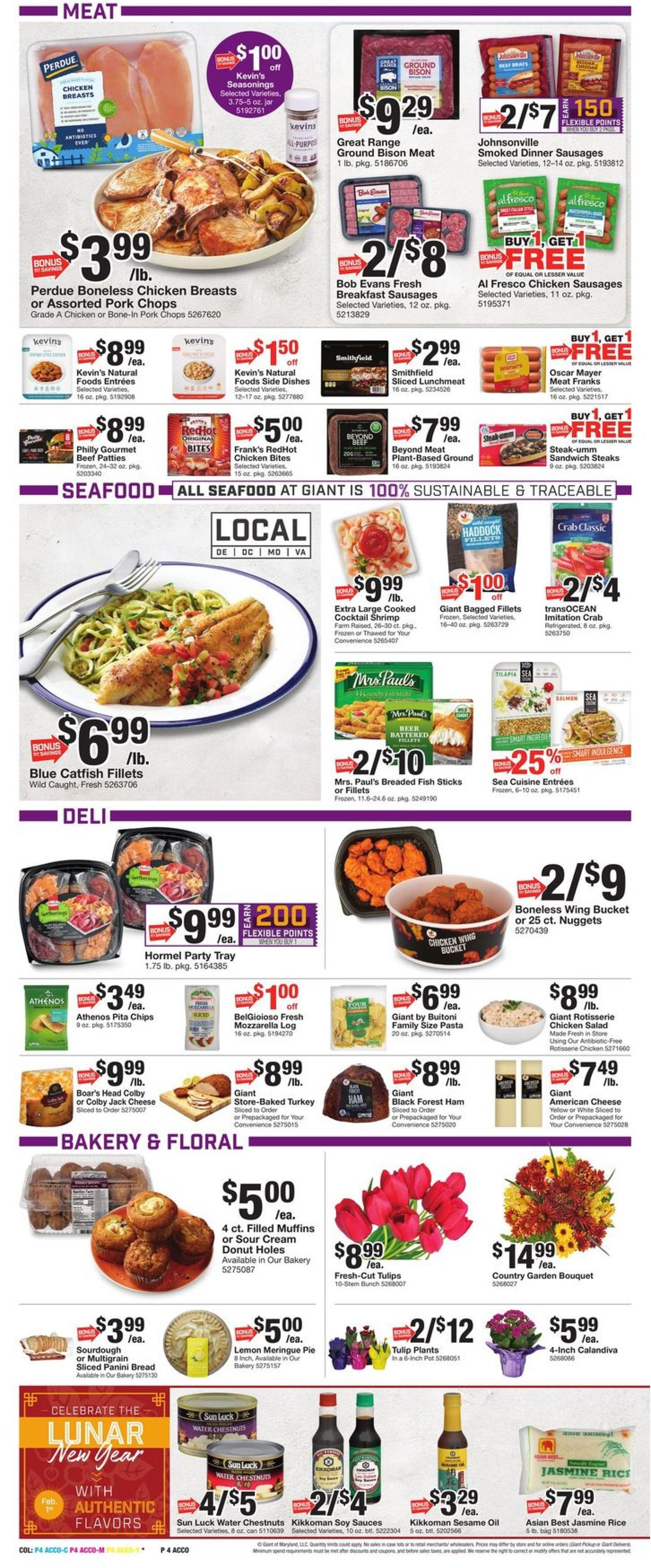 Giant Food Weekly Ad Circular - valid 01/28-02/03/2022 (Page 6)