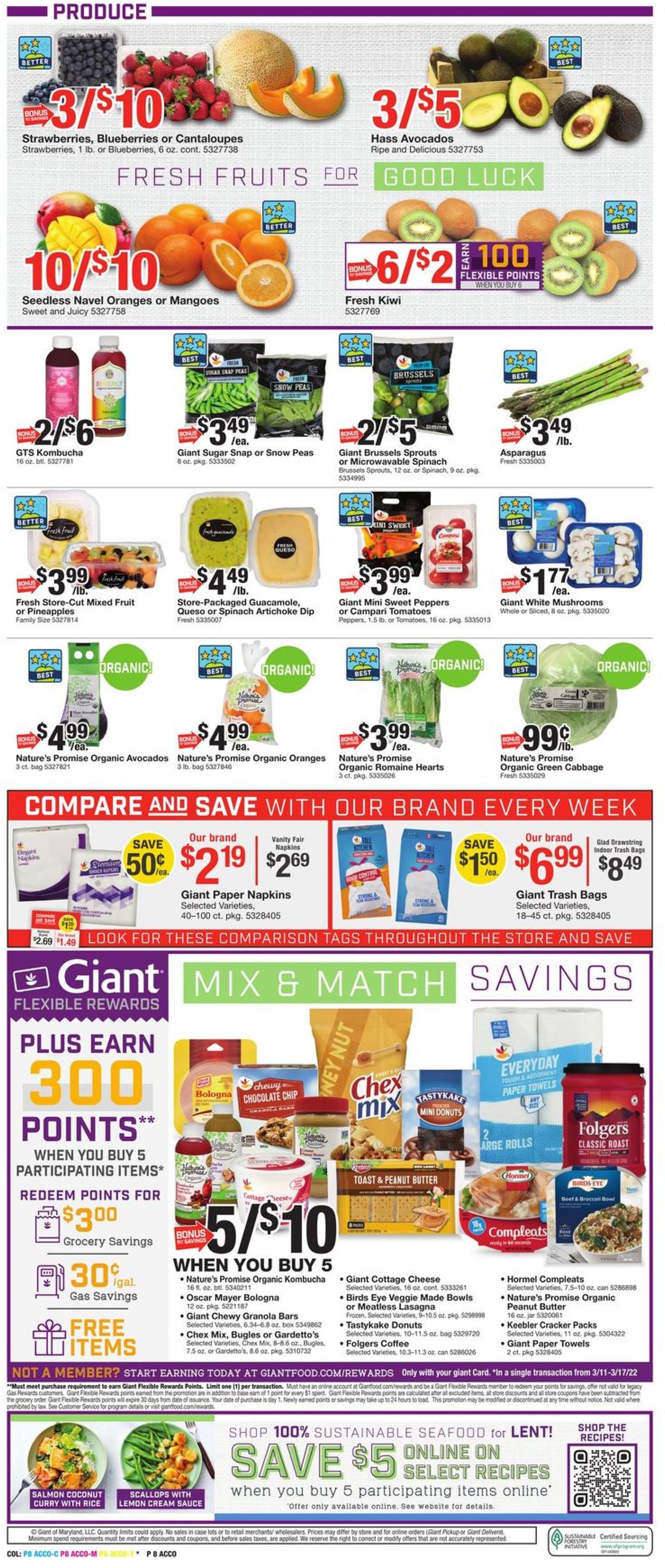 Giant Food Weekly Ad Circular - valid 03/11-03/17/2022 (Page 14)