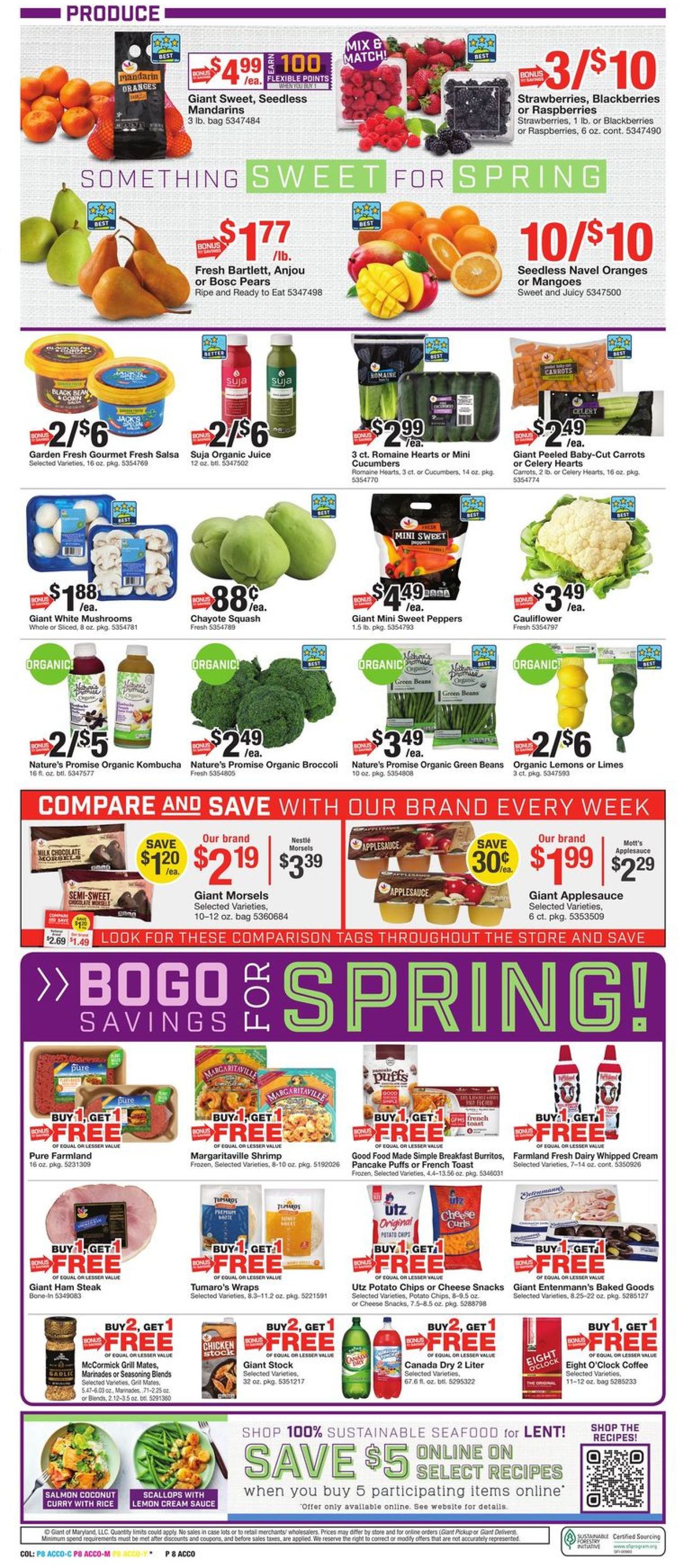 Giant Food Weekly Ad Circular - valid 03/25-03/31/2022 (Page 11)