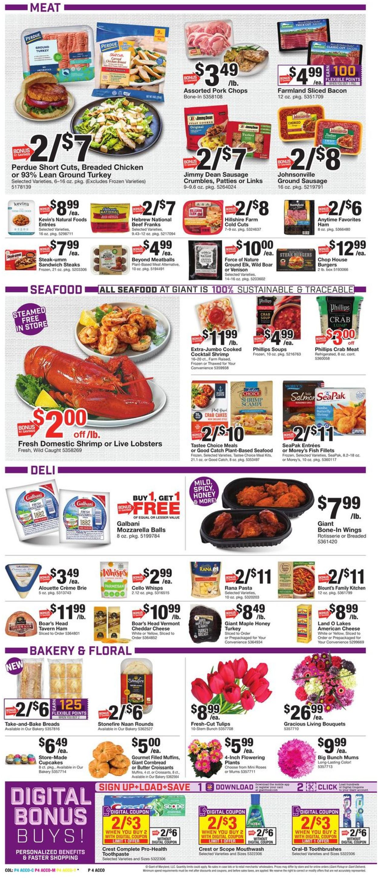 Giant Food Weekly Ad Circular - valid 04/01-04/07/2022 (Page 6)