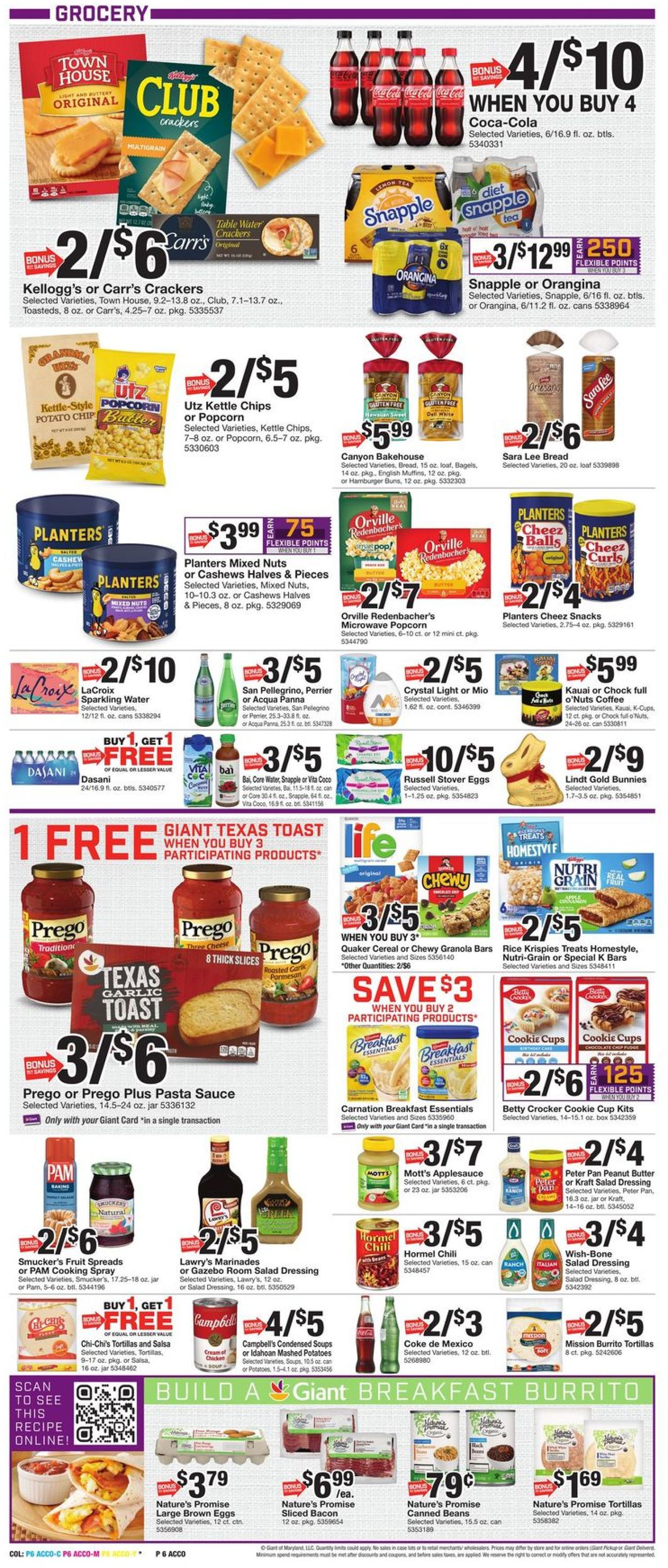 Giant Food Weekly Ad Circular - valid 04/01-04/07/2022 (Page 8)