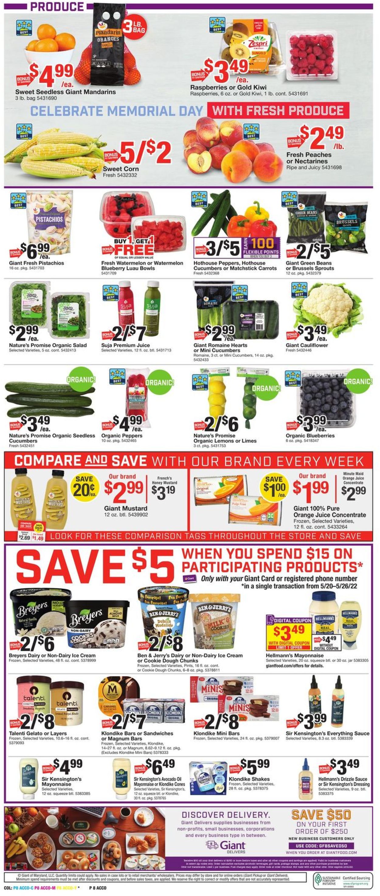 Giant Food Weekly Ad Circular - valid 05/20-05/26/2022 (Page 12)