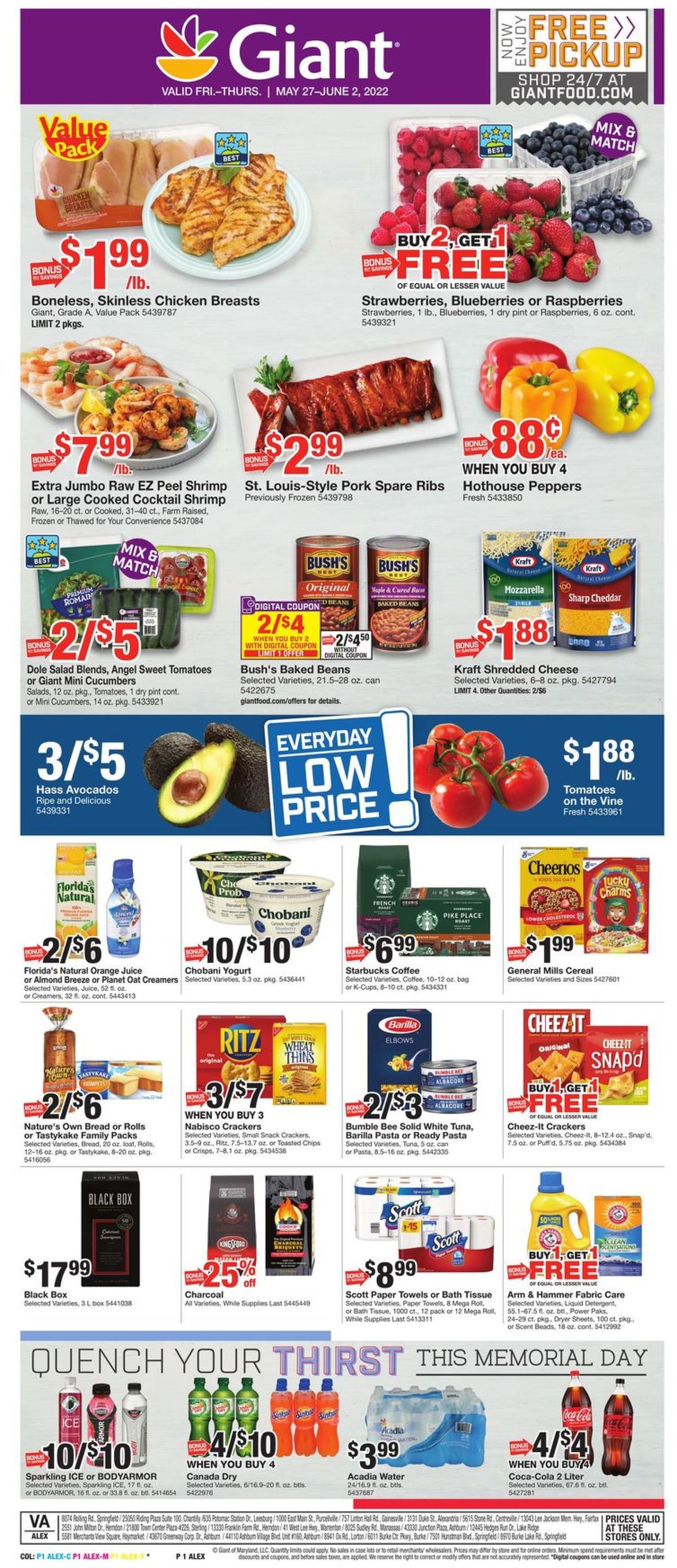 Giant Food Weekly Ad Circular - valid 05/27-06/02/2022 (Page 3)