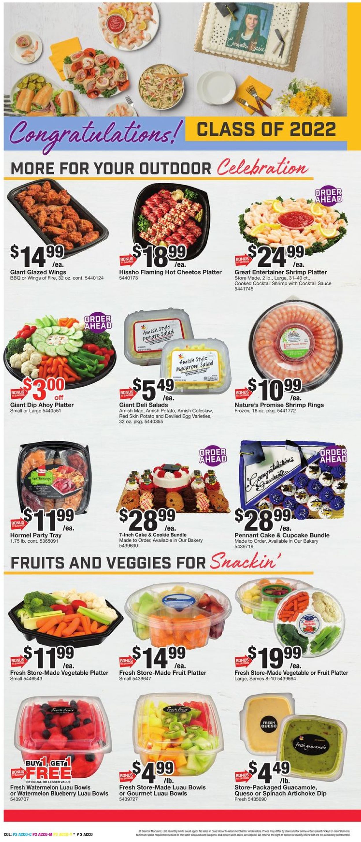 Giant Food Weekly Ad Circular - valid 05/27-06/02/2022 (Page 6)