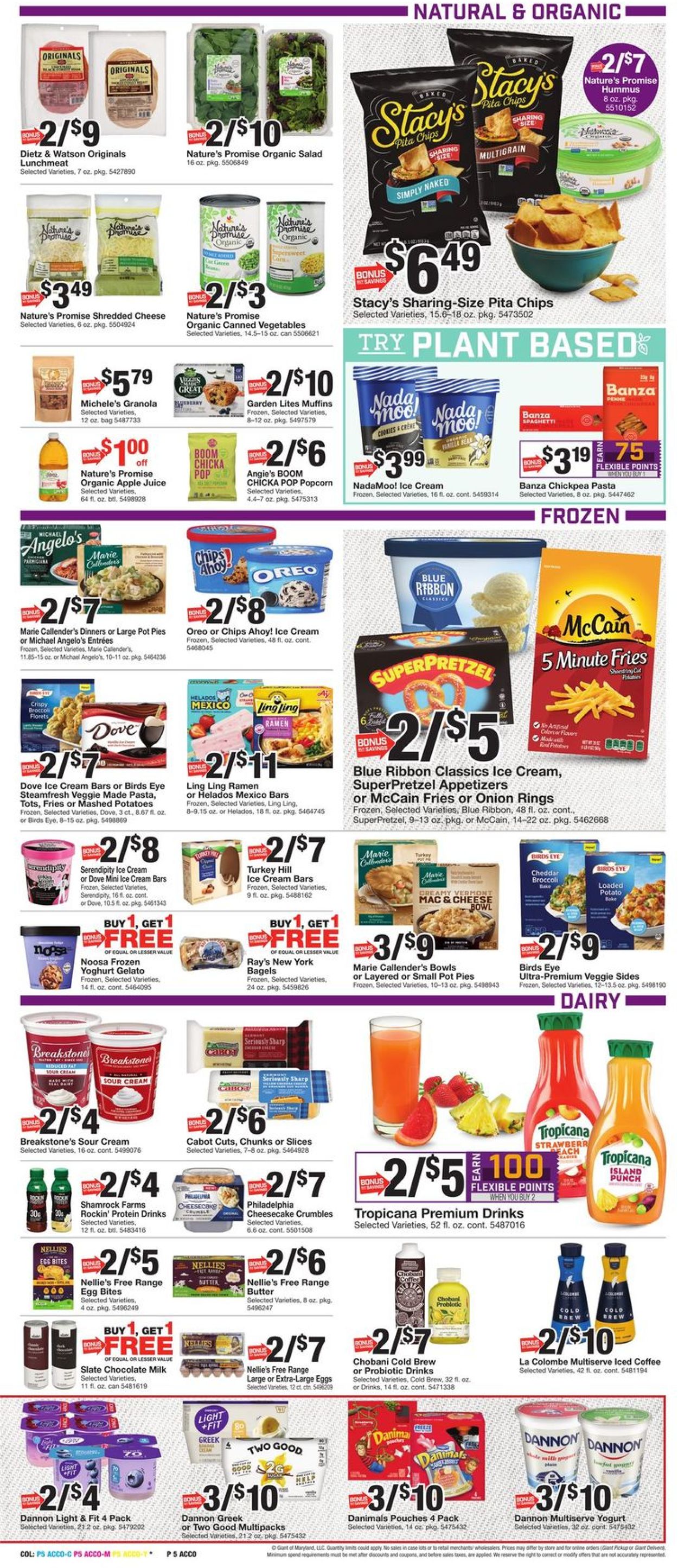 Giant Food Weekly Ad Circular - valid 07/08-07/14/2022 (Page 7)