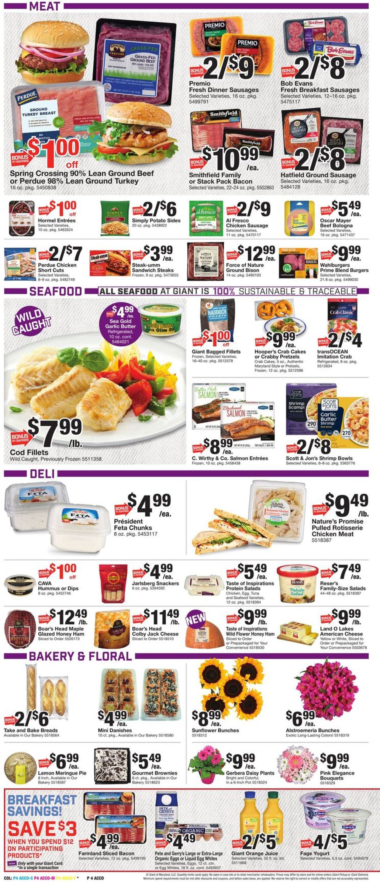 Giant Food Weekly Ad Circular - valid 07/15-07/21/2022 (Page 6)