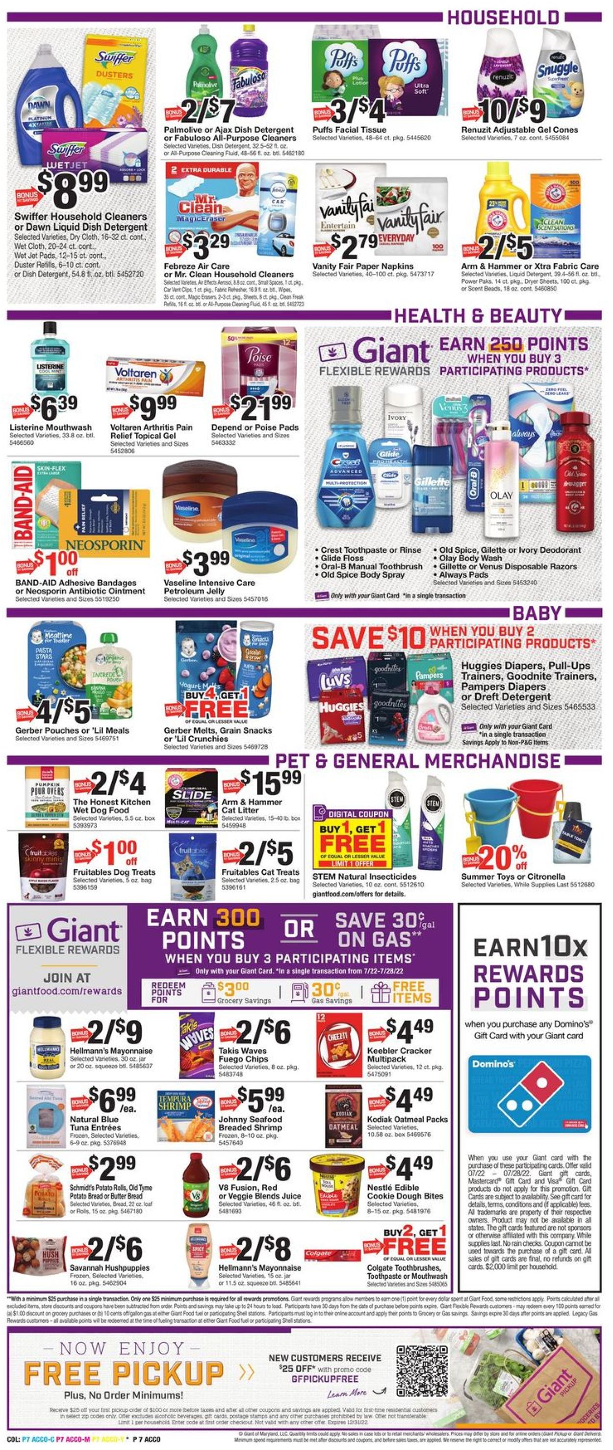 Giant Food Weekly Ad Circular - valid 07/22-07/28/2022 (Page 10)