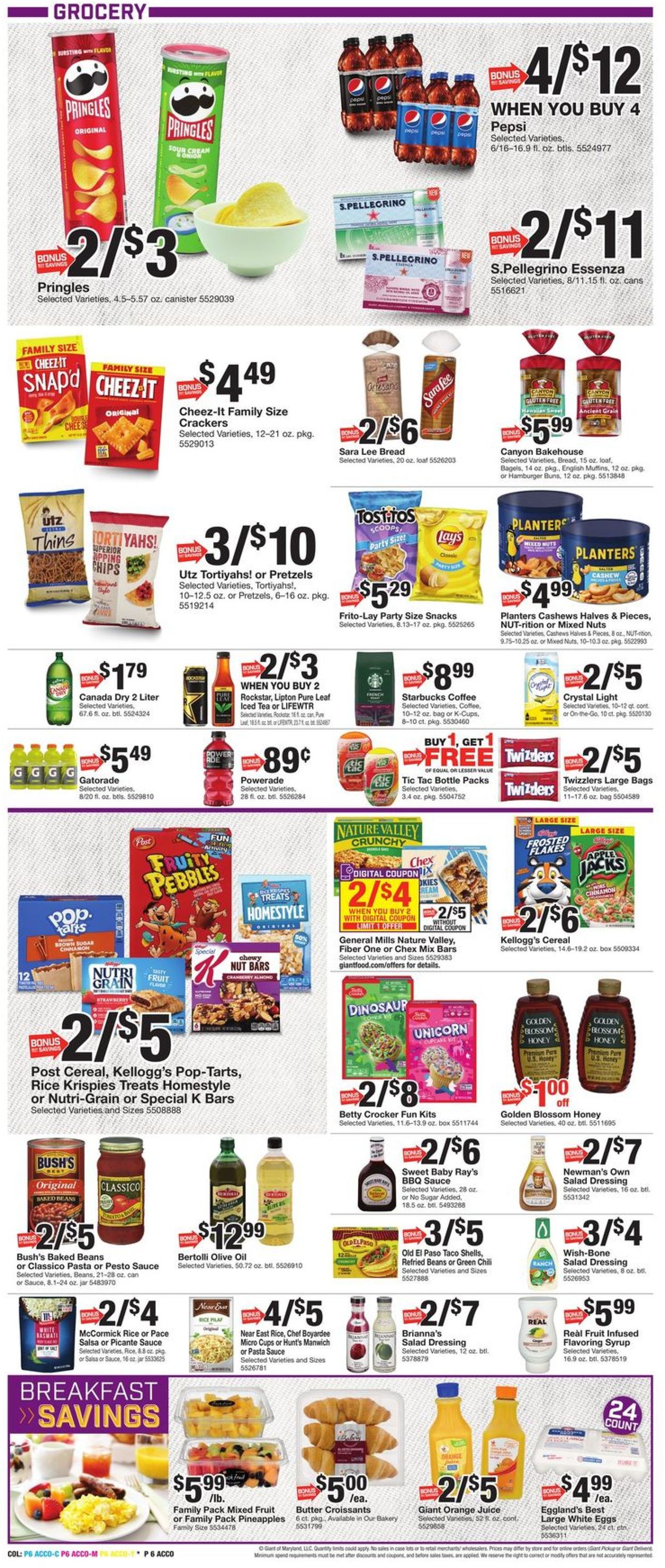 Giant Food Weekly Ad Circular - valid 07/29-08/04/2022 (Page 9)