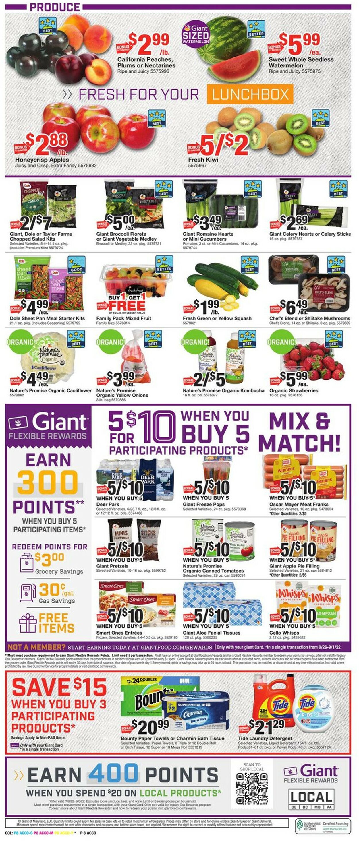 Giant Food Weekly Ad Circular - valid 08/26-09/01/2022 (Page 14)