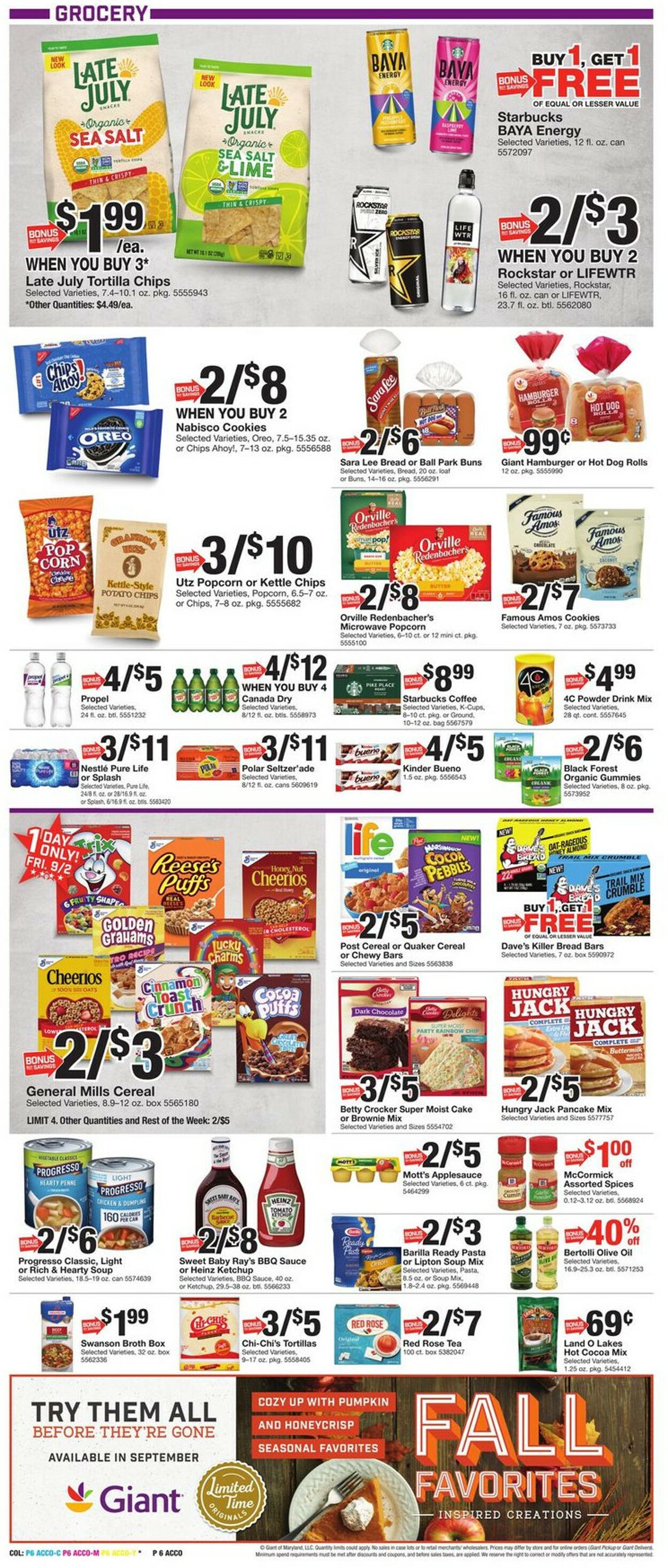 Giant Food Weekly Ad Circular - valid 09/02-09/08/2022 (Page 8)
