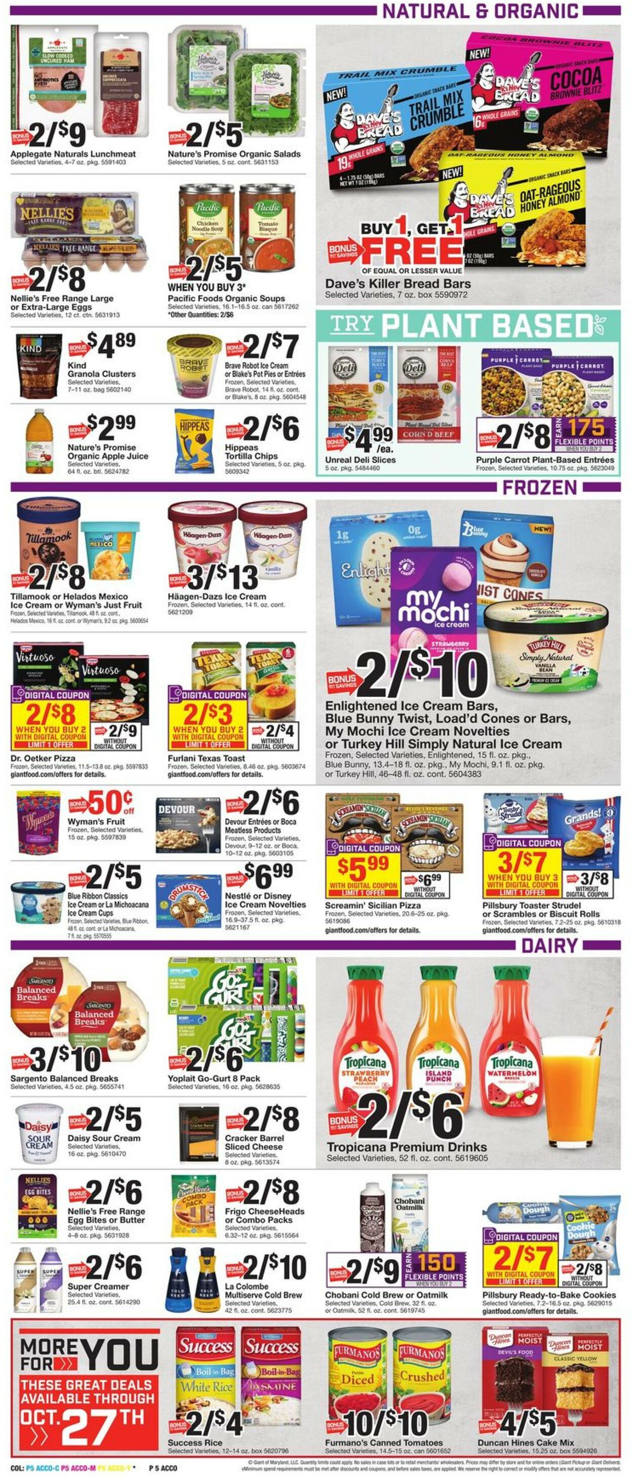 Giant Food Weekly Ad Circular - valid 09/30-10/06/2022 (Page 7)