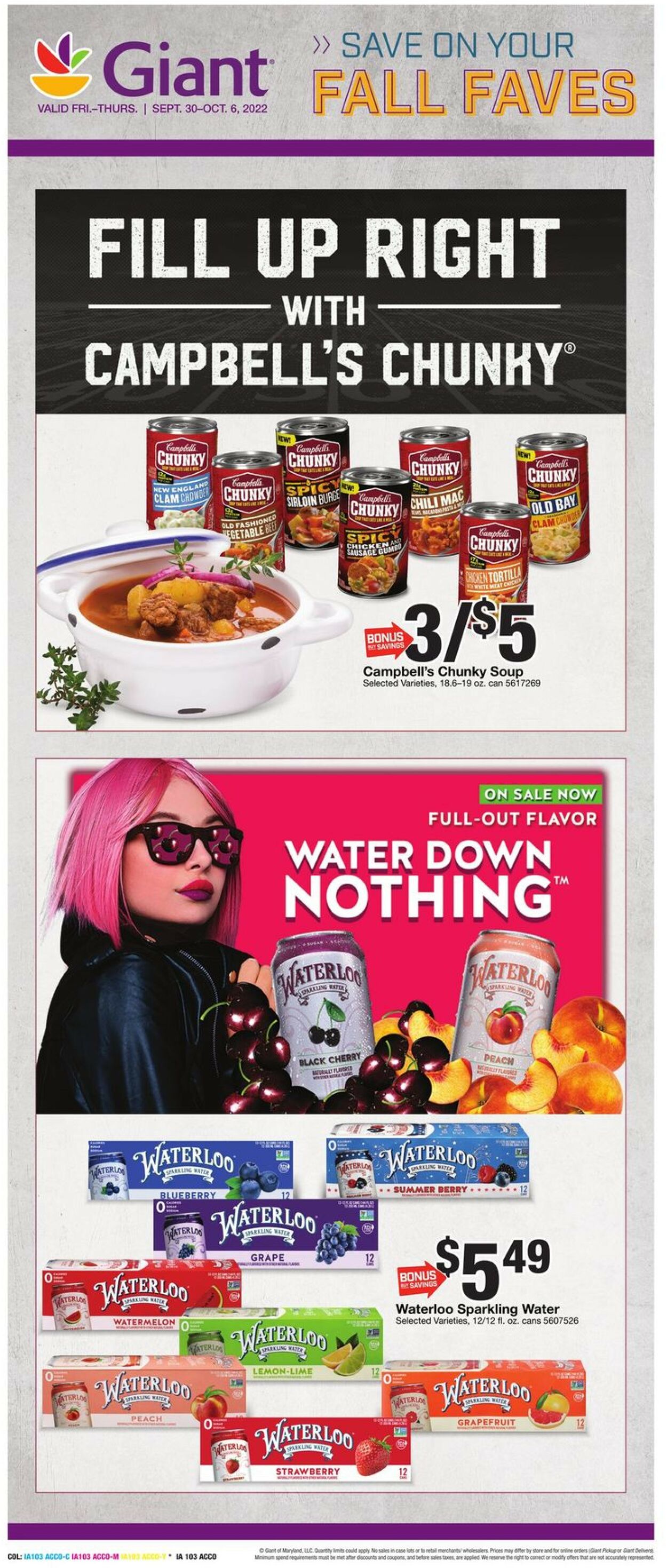Giant Food Weekly Ad Circular - valid 09/30-10/06/2022 (Page 17)
