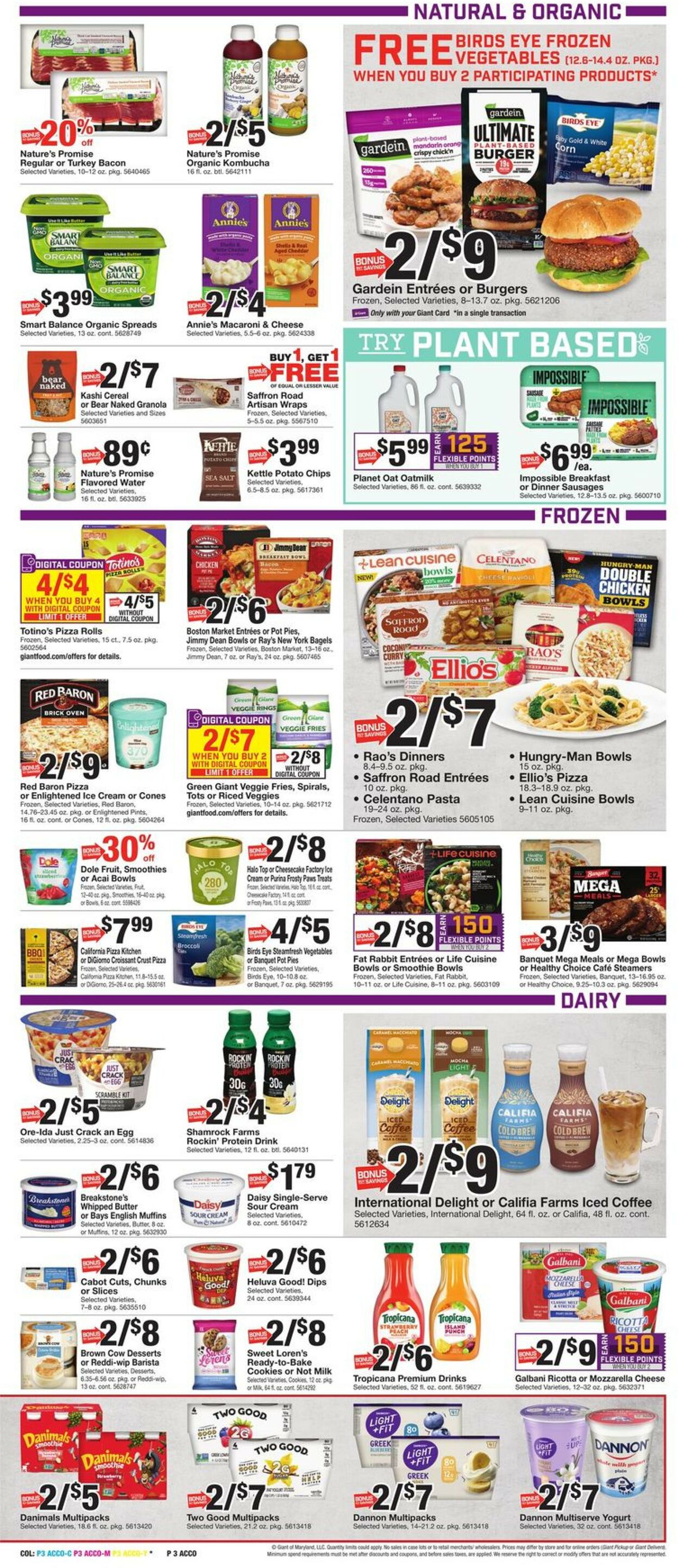 Giant Food Weekly Ad Circular - valid 10/07-10/13/2022 (Page 7)