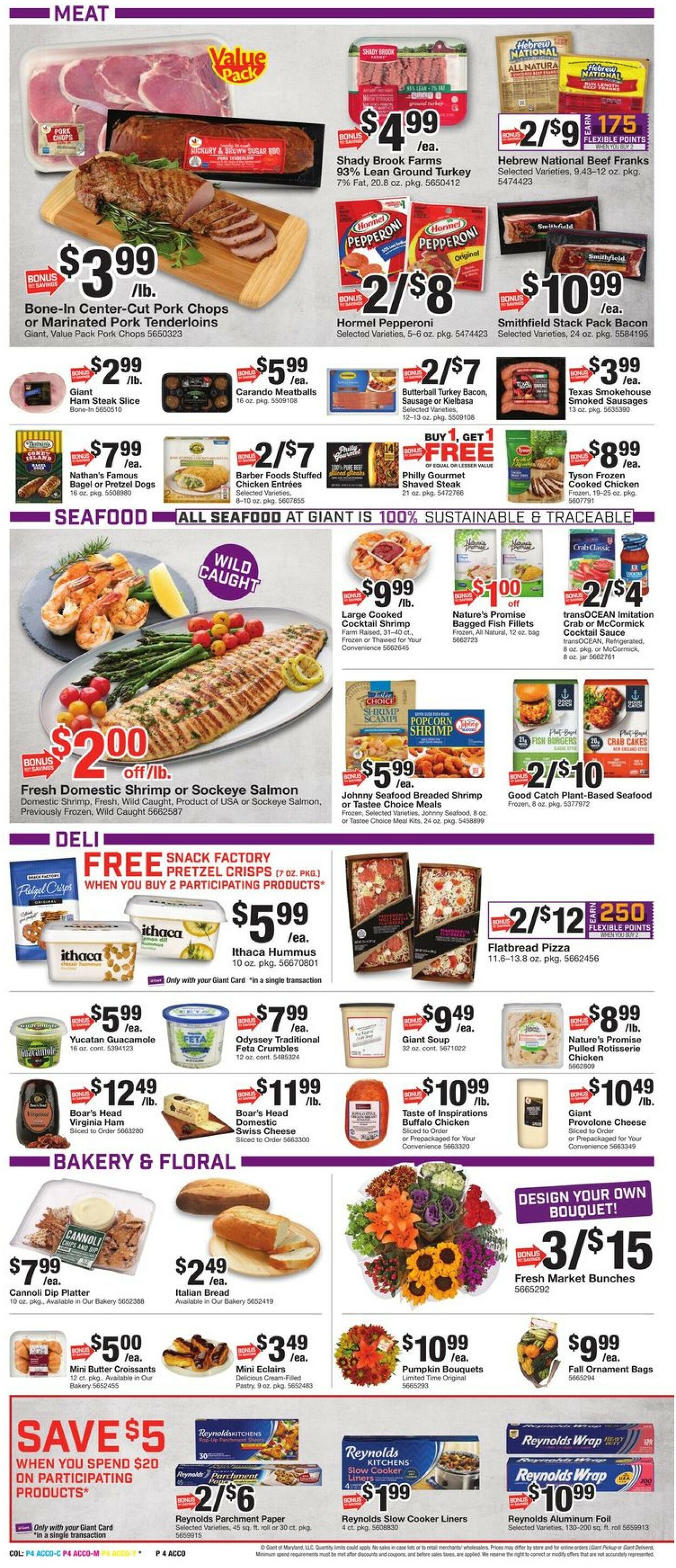 Giant Food Weekly Ad Circular - valid 10/21-10/27/2022 (Page 7)