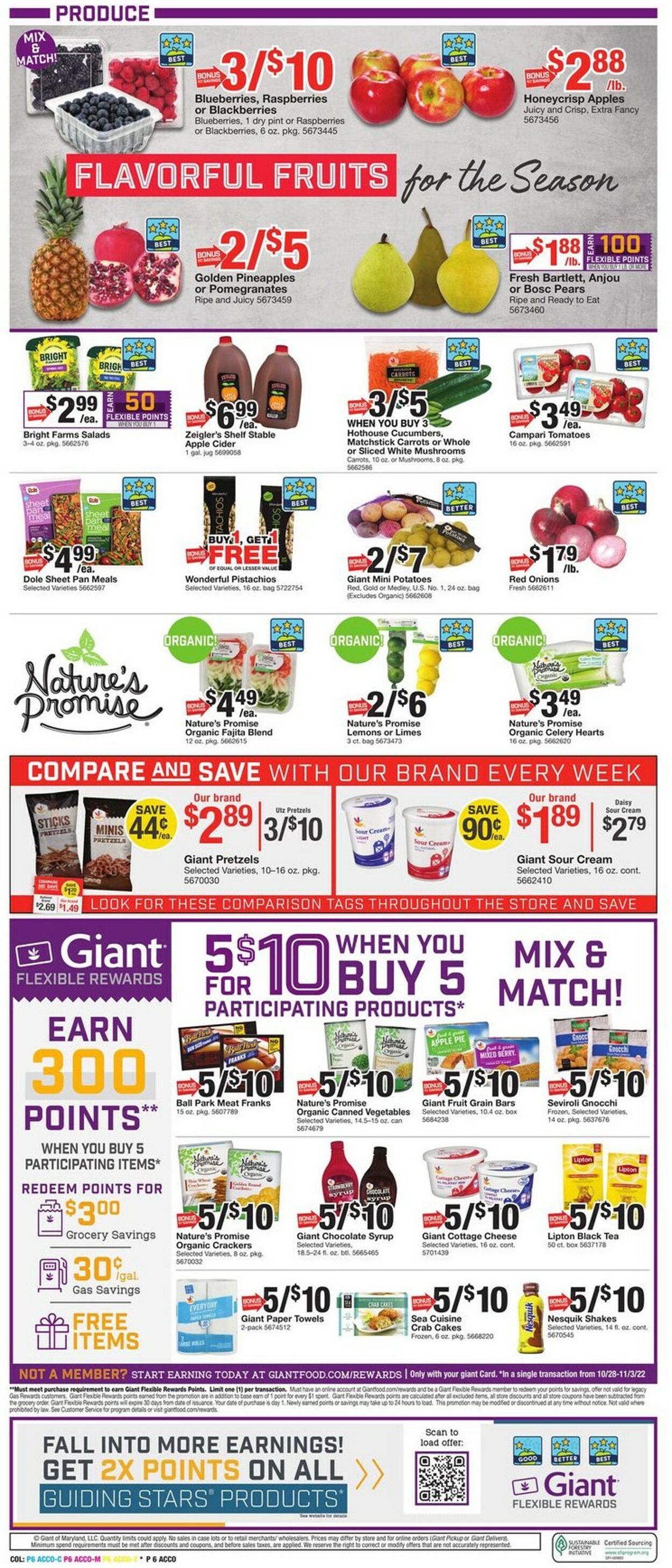 Giant Food Weekly Ad Circular - valid 10/28-11/03/2022 (Page 16)