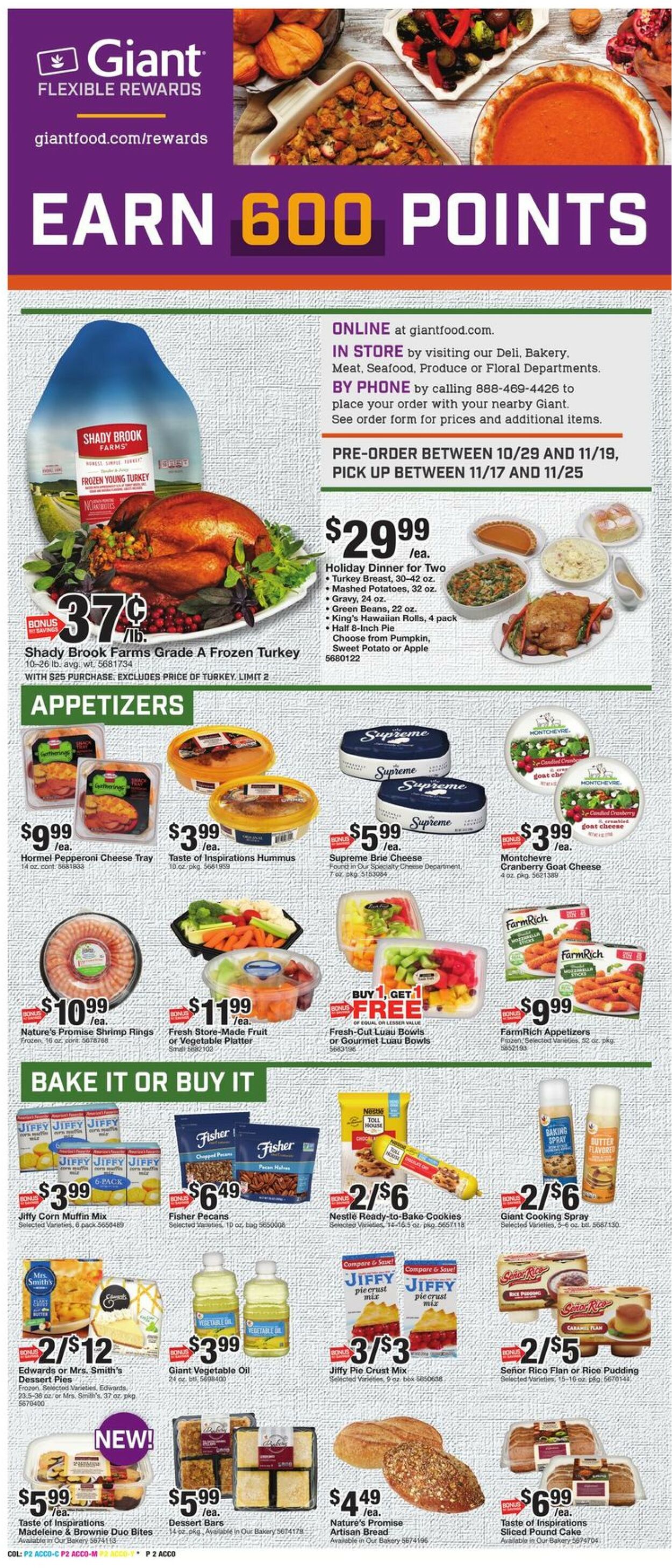 Giant Food Weekly Ad Circular - valid 11/04-11/10/2022 (Page 6)