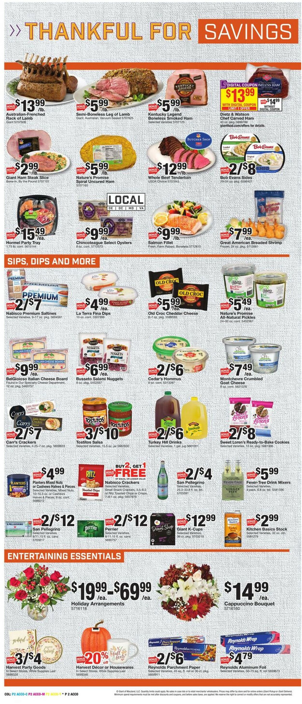Giant Food Weekly Ad Circular - valid 11/18-11/24/2022 (Page 5)