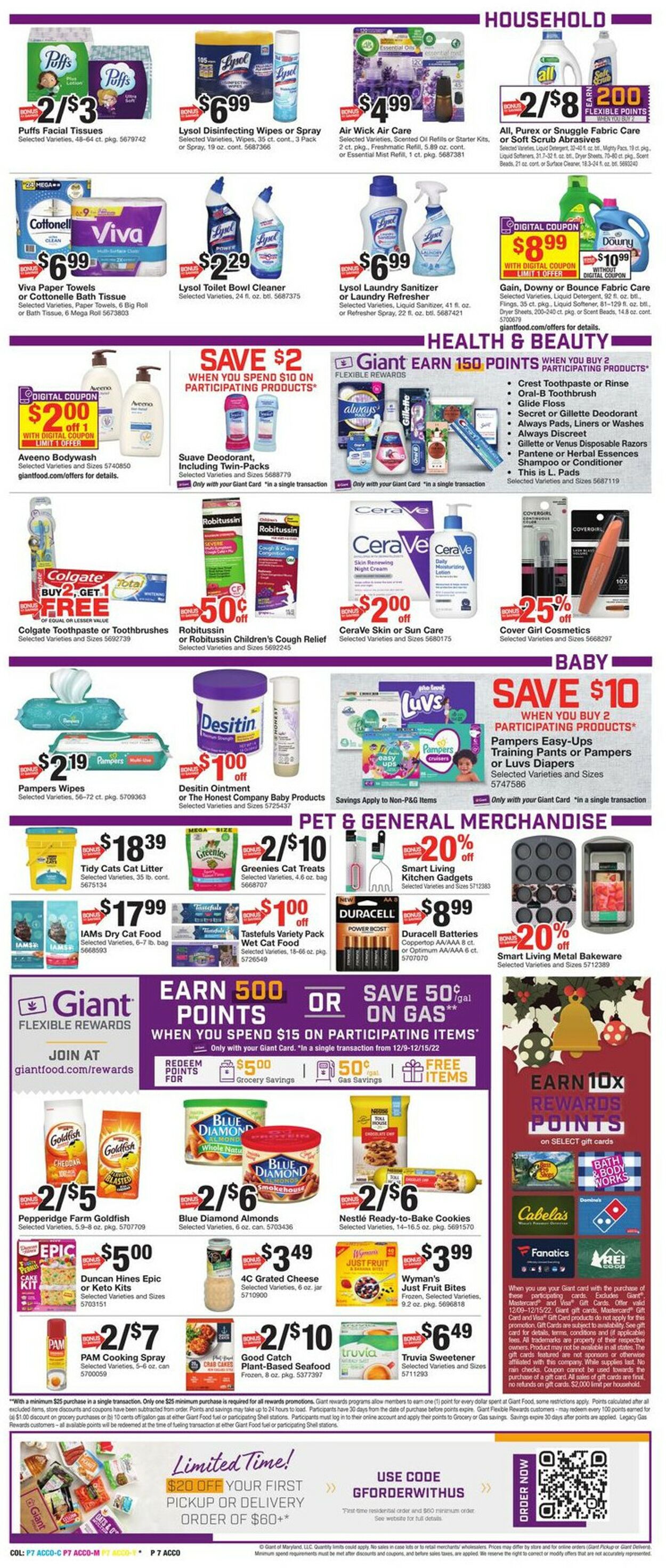 Giant Food Weekly Ad Circular - valid 12/09-12/15/2022 (Page 14)