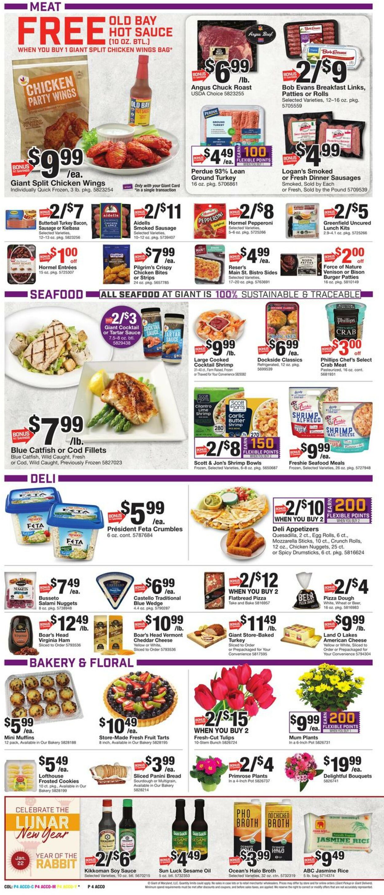 Giant Food Weekly Ad Circular - valid 01/20-01/26/2023 (Page 8)