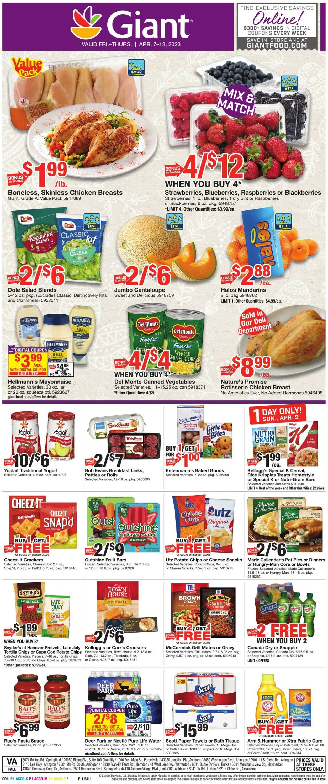 Giant Food Weekly Ad Circular - valid 04/07-04/13/2023 (Page 3)