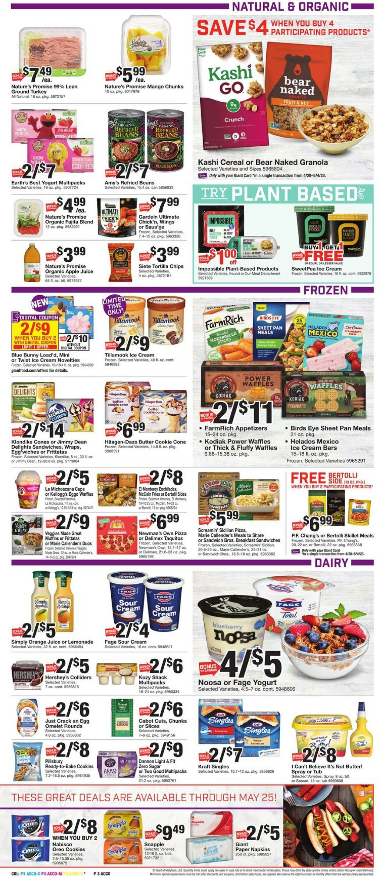 Giant Food Weekly Ad Circular - valid 04/28-05/04/2023 (Page 6)