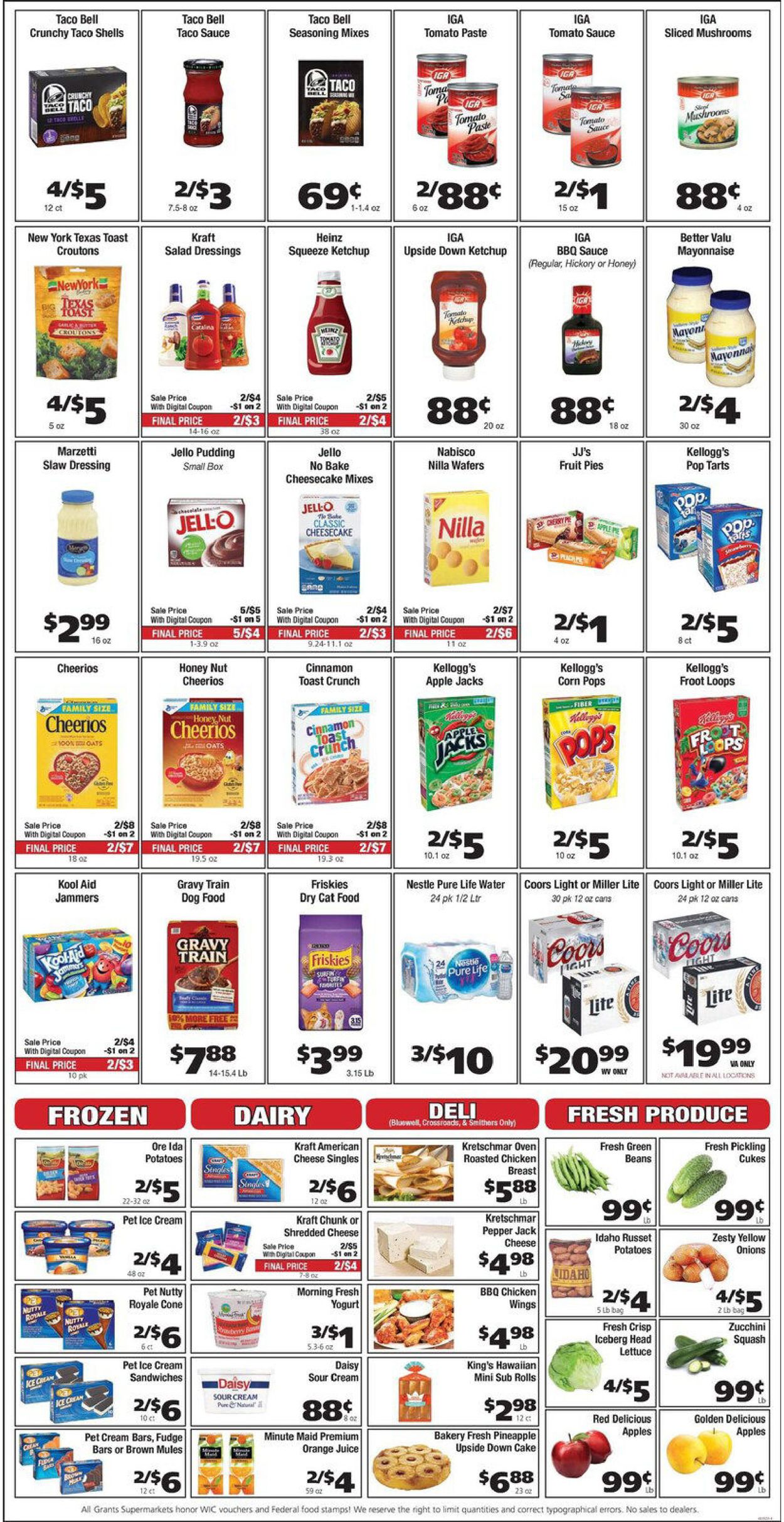 Grant's Supermarket Weekly Ad Circular - valid 07/29-08/04/2020 (Page 2)