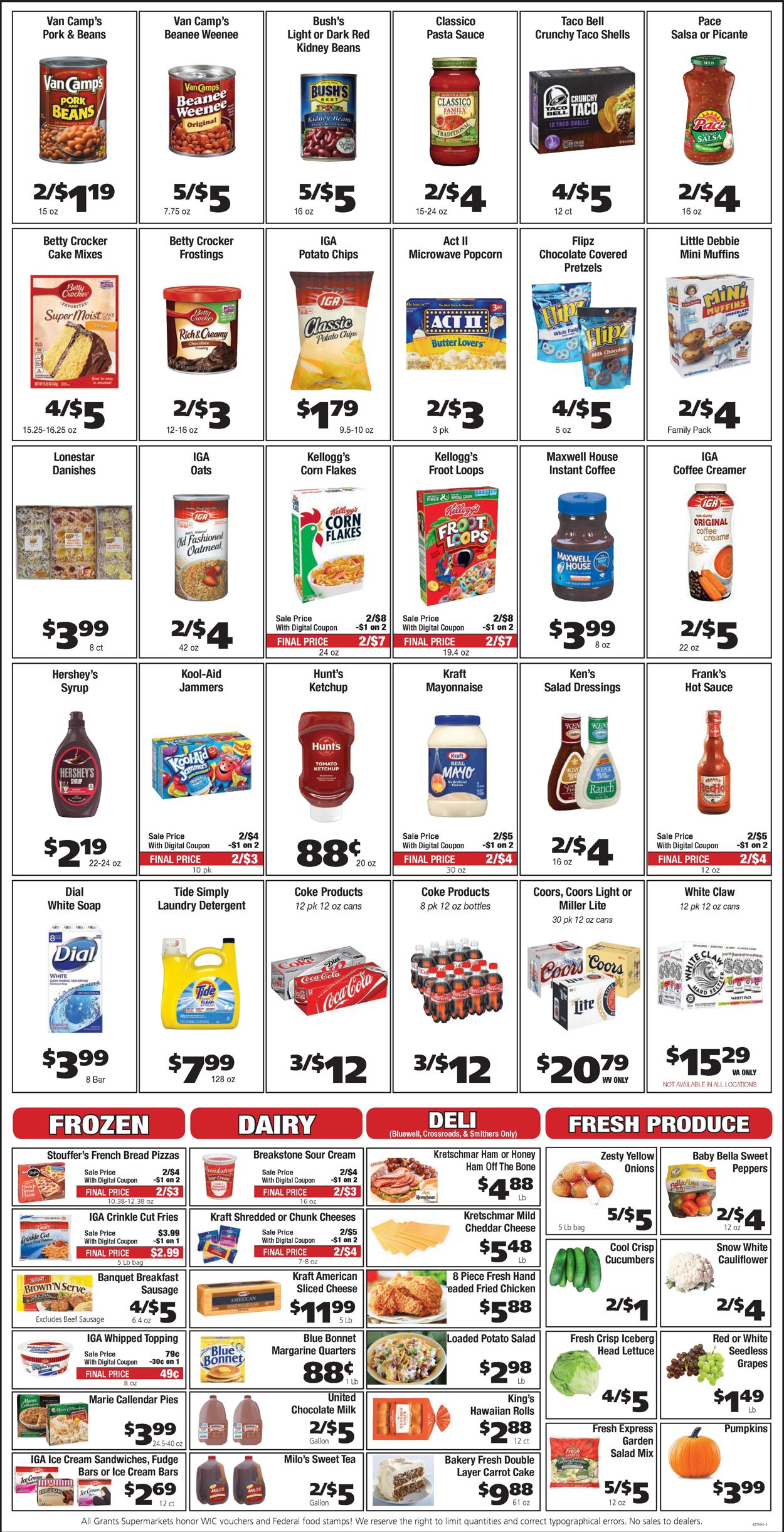 Grant's Supermarket Weekly Ad Circular - valid 09/30-10/06/2020 (Page 2)