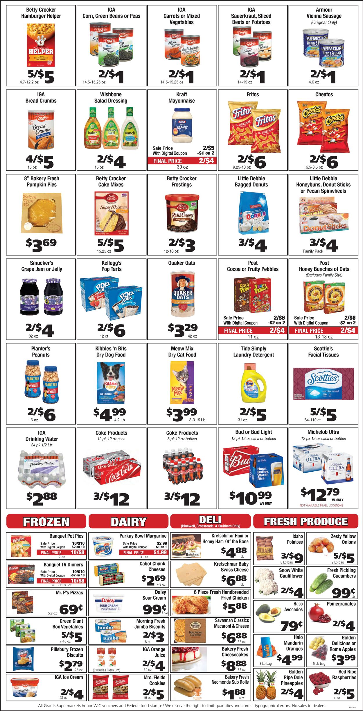 Grant's Supermarket Weekly Ad Circular - valid 11/04-11/10/2020 (Page 2)